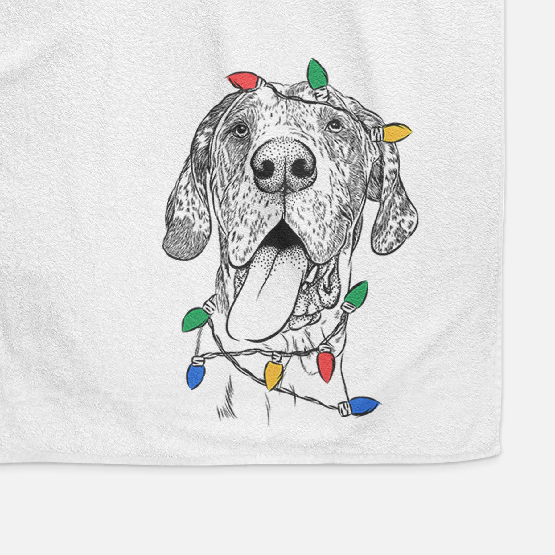 Hennessey the Great Dane Decorative Hand Towel