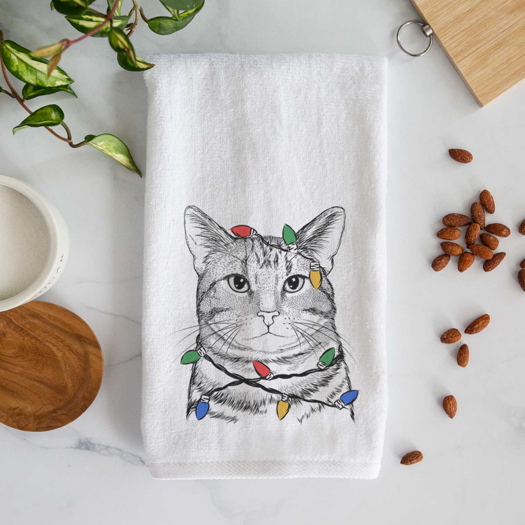 Henry the Bengal Decorative Hand Towel