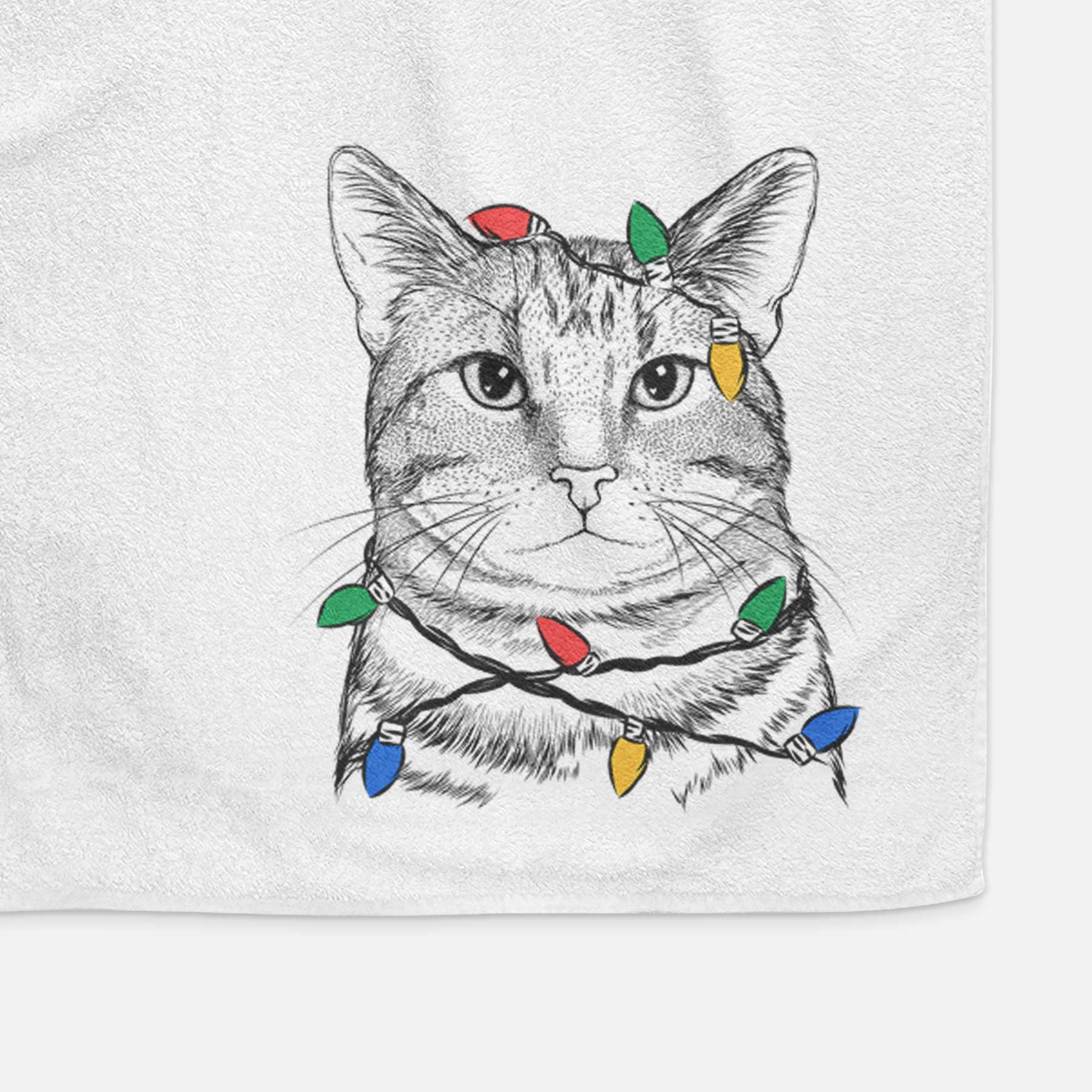 Henry the Bengal Decorative Hand Towel