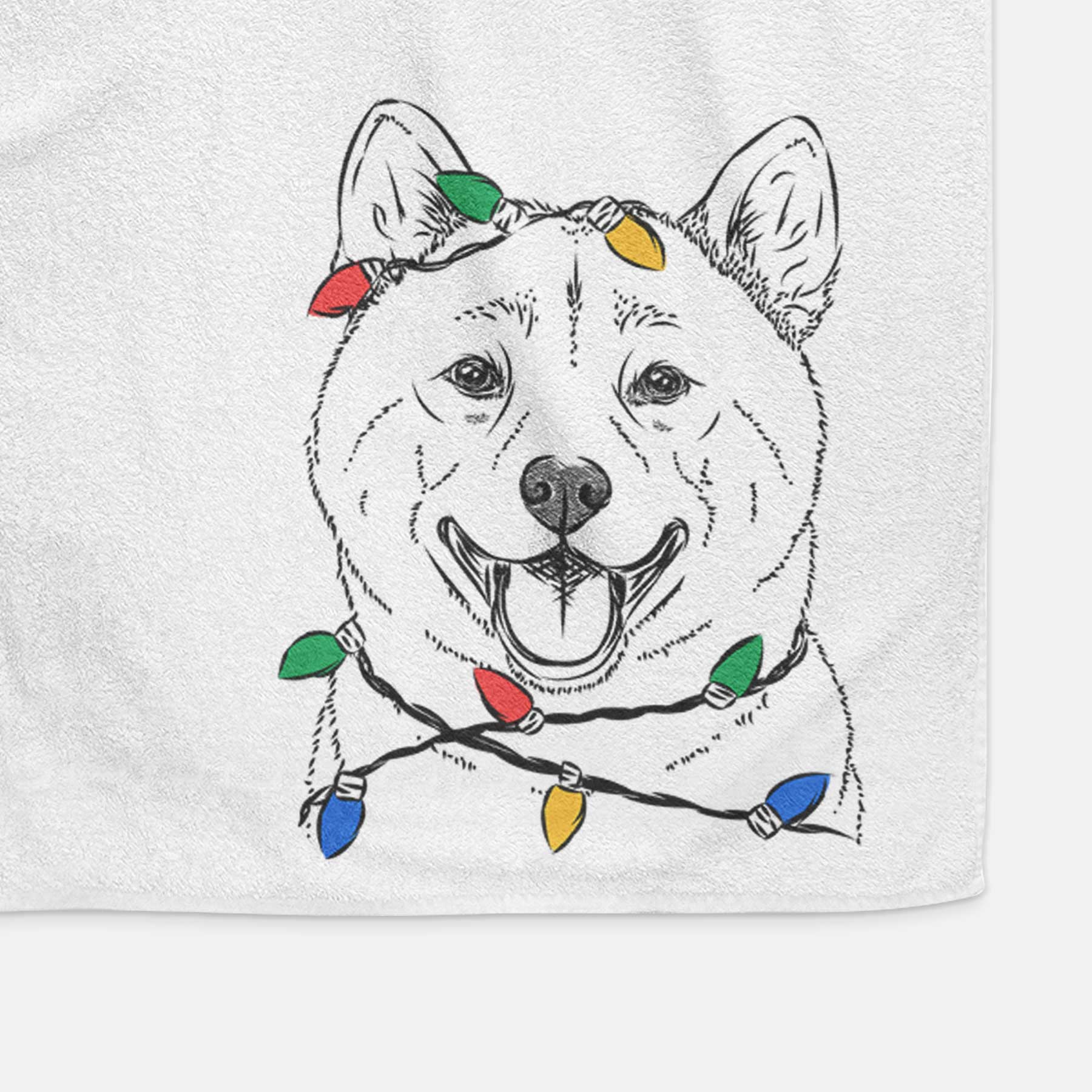 Hiro the Shiba Inu Decorative Hand Towel