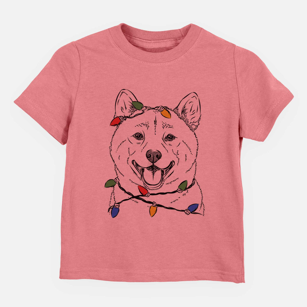 Christmas Lights Hiro the Shiba Inu - Kids/Youth/Toddler Shirt