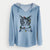 Christmas Lights Hobbes the Tabby Cat - Cali Wave Hooded Sweatshirt