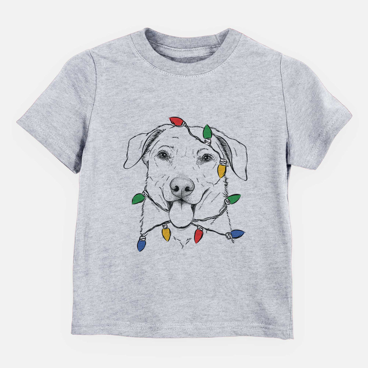 Christmas Lights Hudson the Shepherd - Kids/Youth/Toddler Shirt
