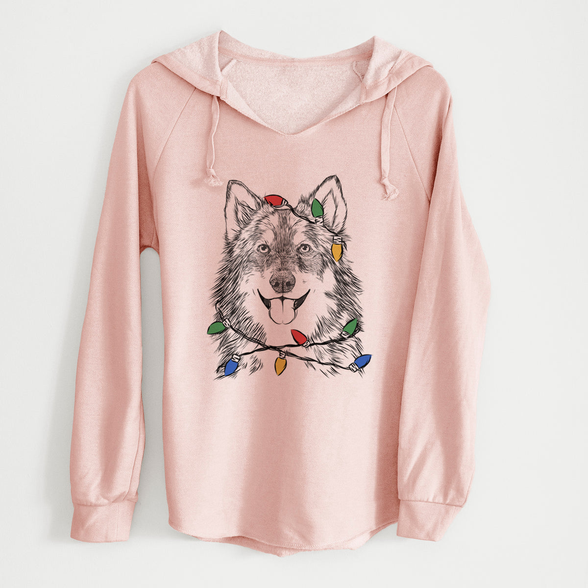 Christmas Lights Iben the Utonagan - Cali Wave Hooded Sweatshirt