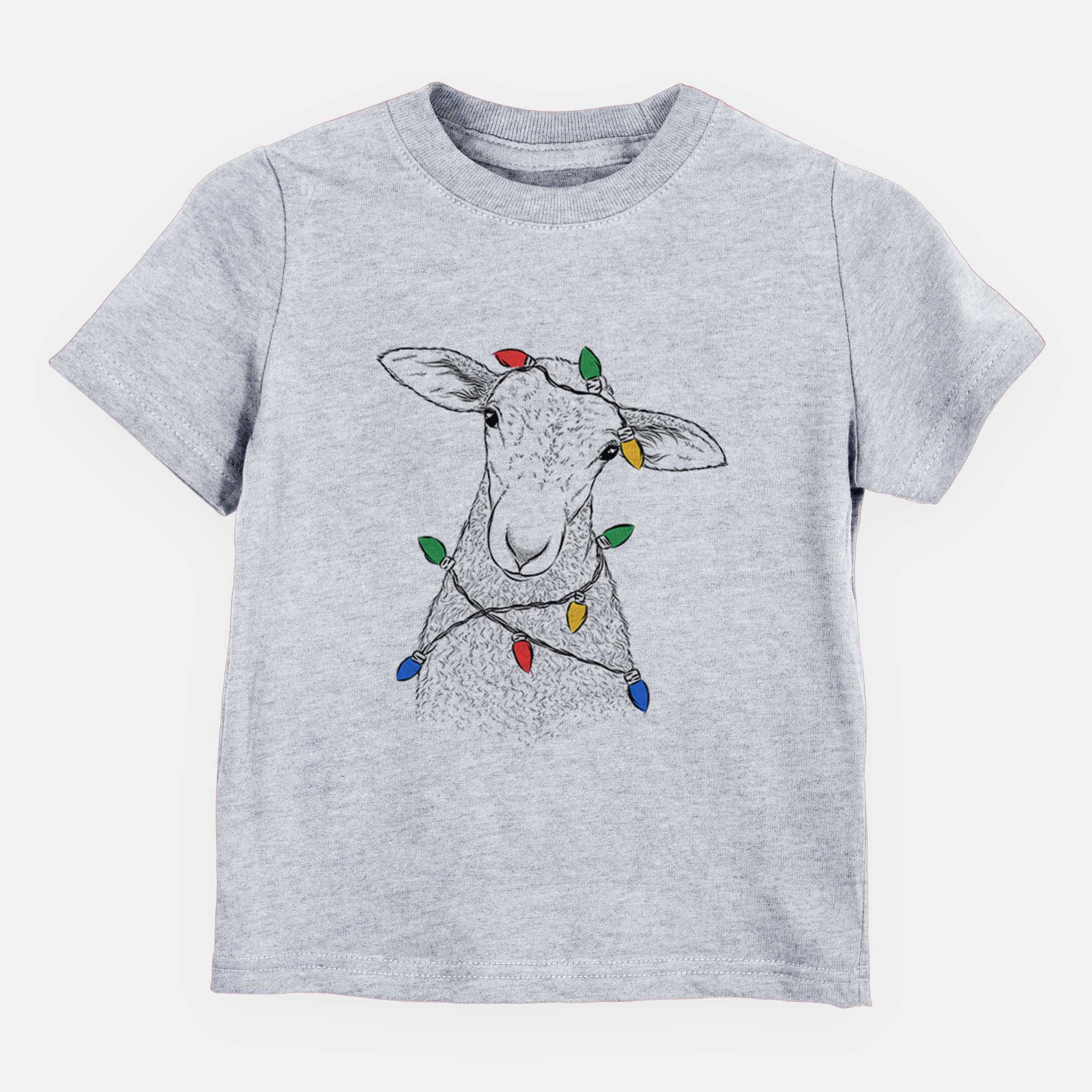 Christmas Lights Ivy the Lamb - Kids/Youth/Toddler Shirt