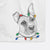 Ivy the Pitbull Mix Decorative Hand Towel