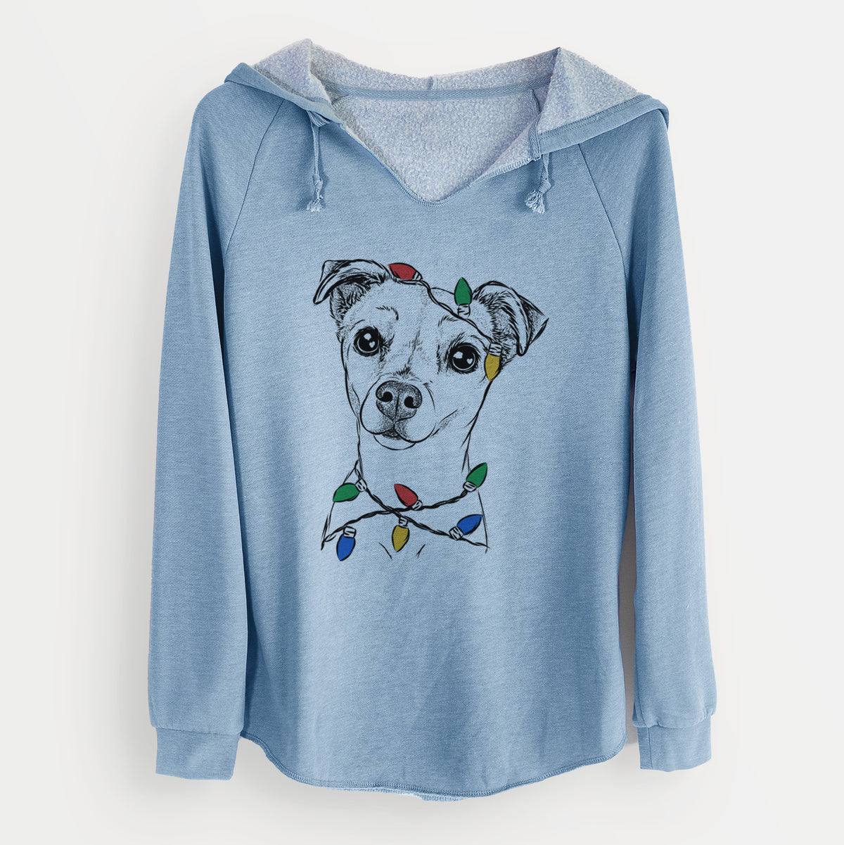 Christmas Lights Izzy the Chiweenie - Cali Wave Hooded Sweatshirt