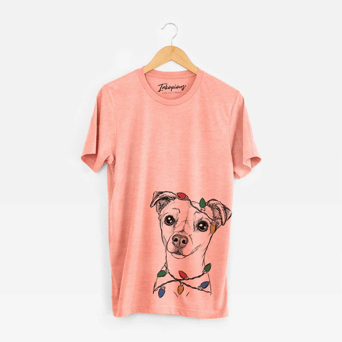 Christmas Lights Izzy the Chiweenie - Unisex Crewneck