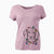 Christmas Lights Jake the Beagle - Women's V-neck Shirt