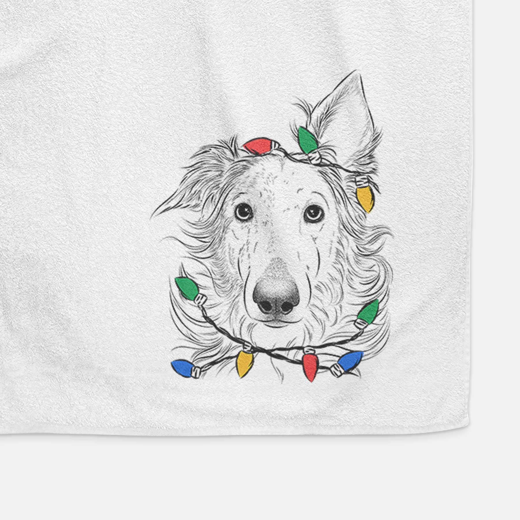 Jasha the Borzoi Decorative Hand Towel