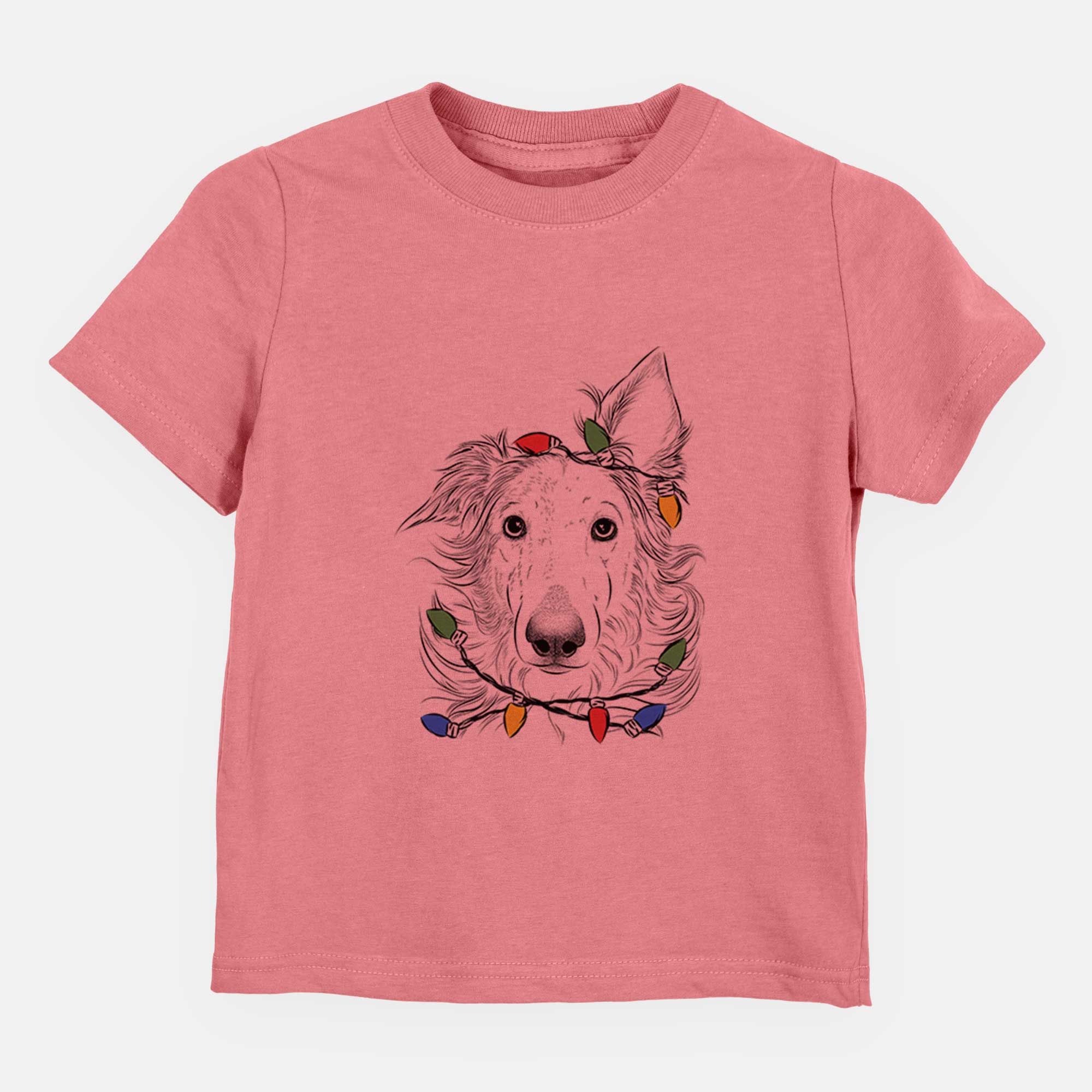 Christmas Lights Jasha the Borzoi - Kids/Youth/Toddler Shirt