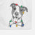 Jax the American Pitbull Terrier Mix Decorative Hand Towel