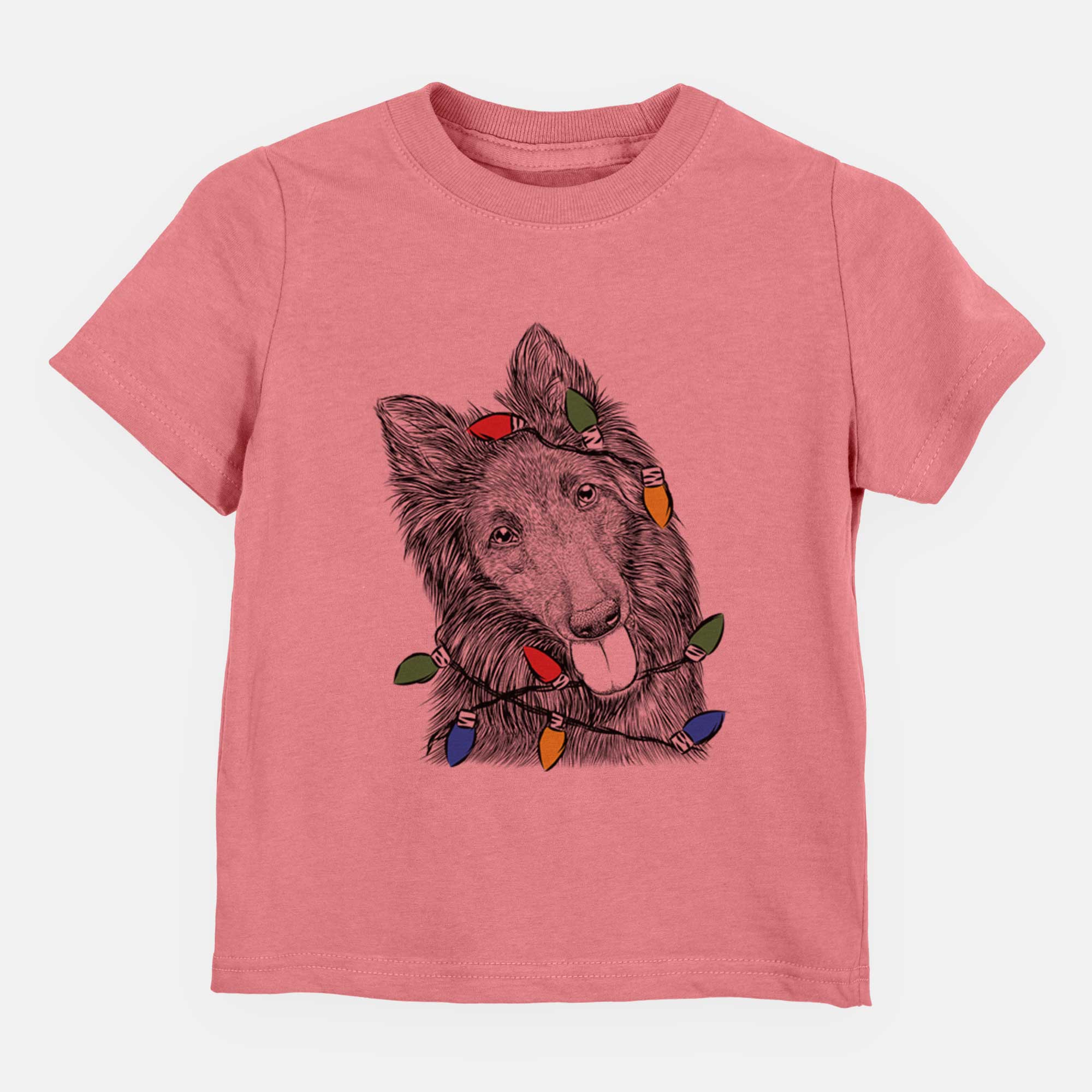 Christmas Lights Jaxx the Belgian Tervuren - Kids/Youth/Toddler Shirt