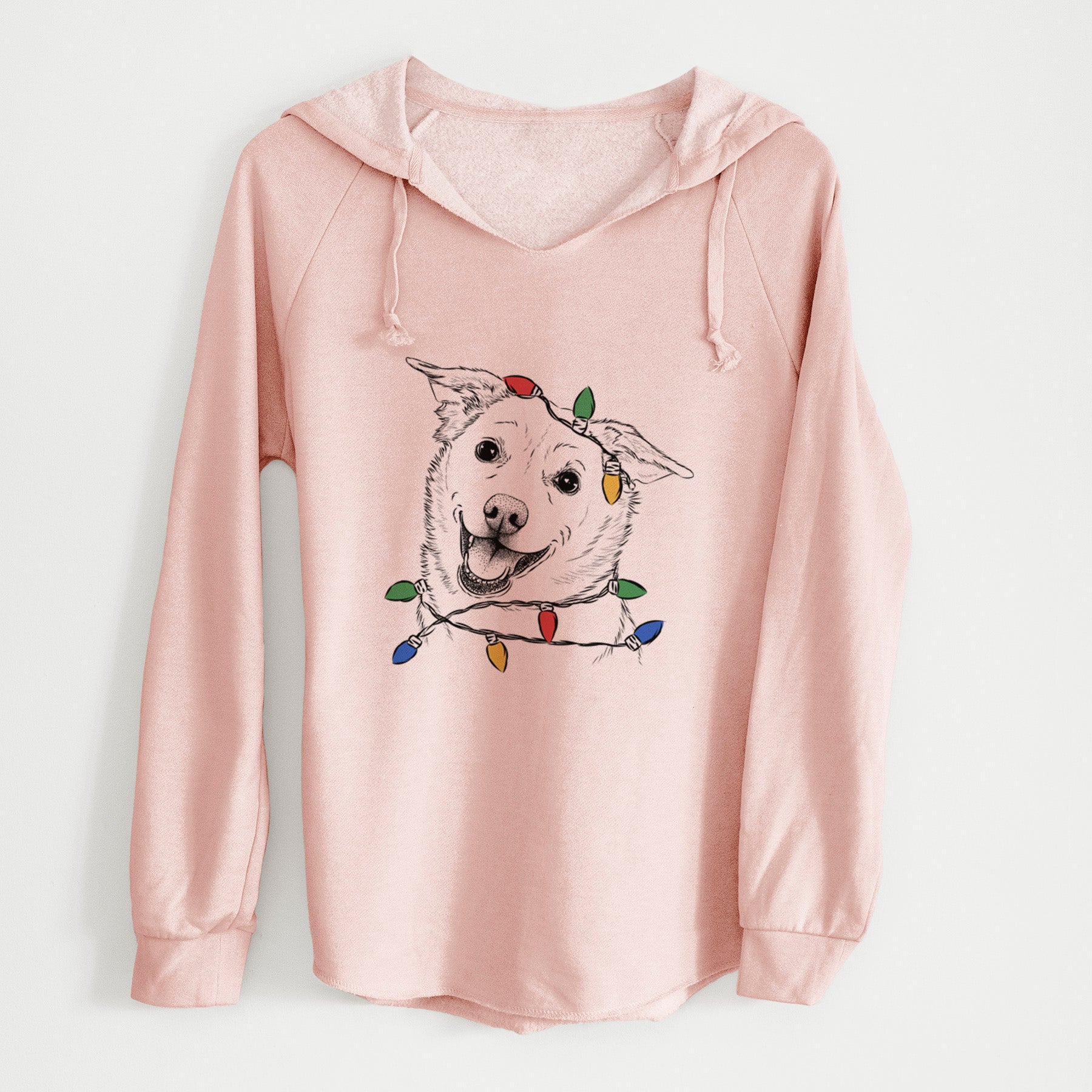 Christmas Lights Jazz the Lab Mix - Cali Wave Hooded Sweatshirt