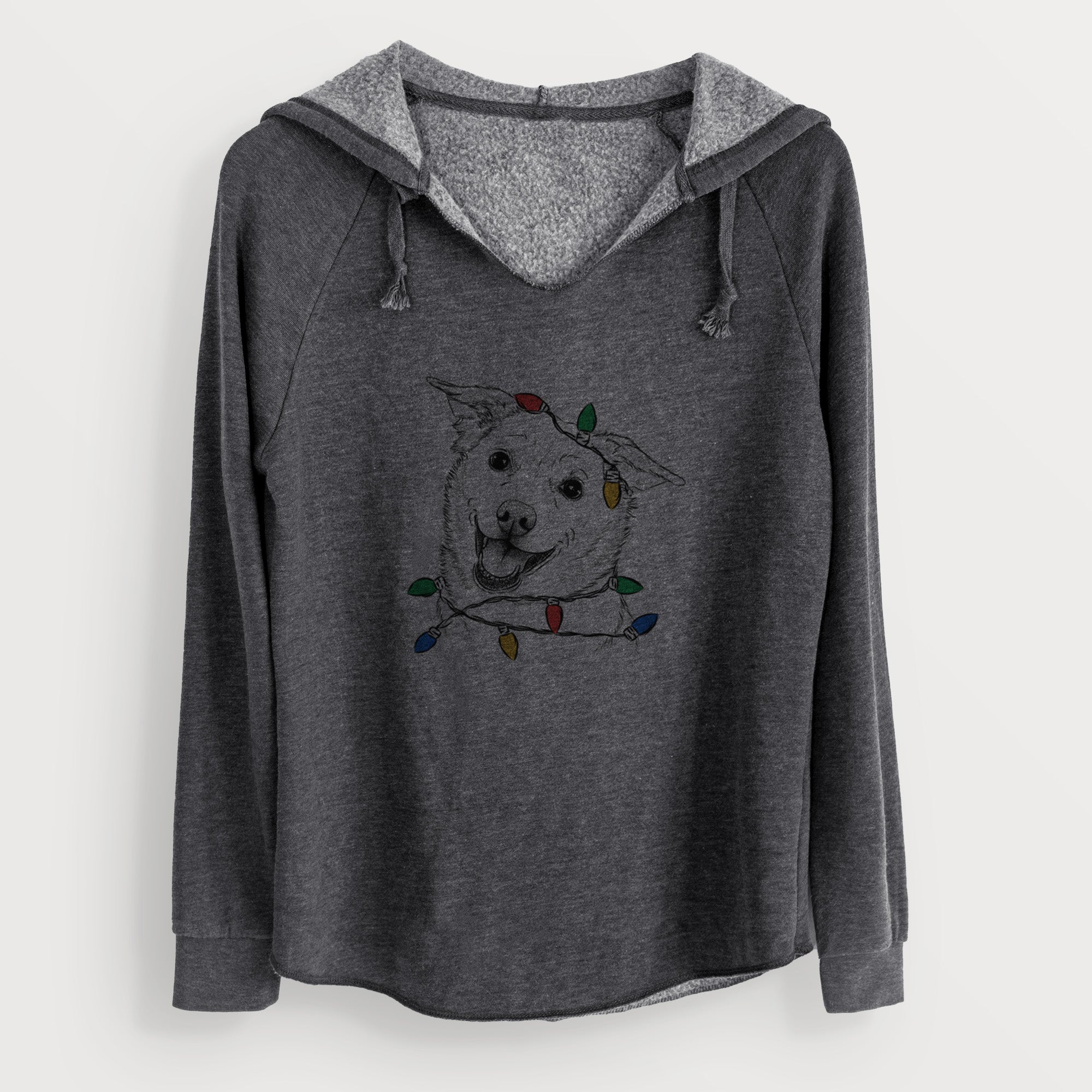 Christmas Lights Jazz the Lab Mix - Cali Wave Hooded Sweatshirt