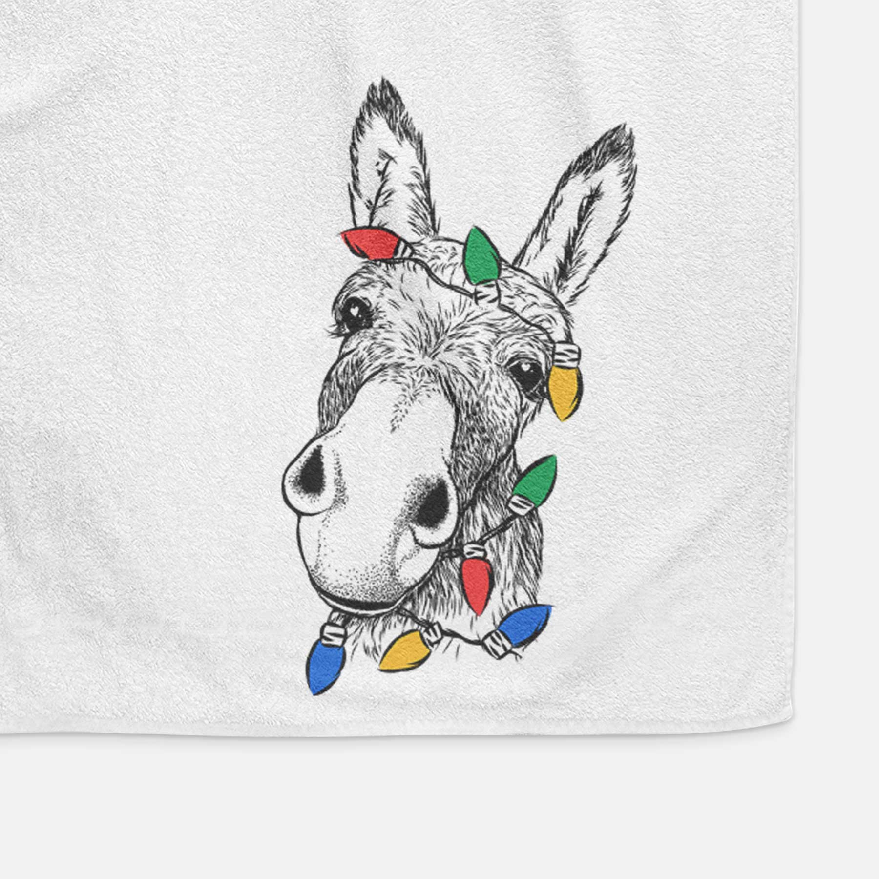 Jenny the Donkey Decorative Hand Towel