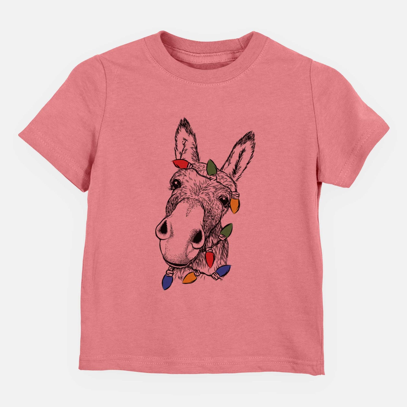 Christmas Lights Jenny the Donkey - Kids/Youth/Toddler Shirt