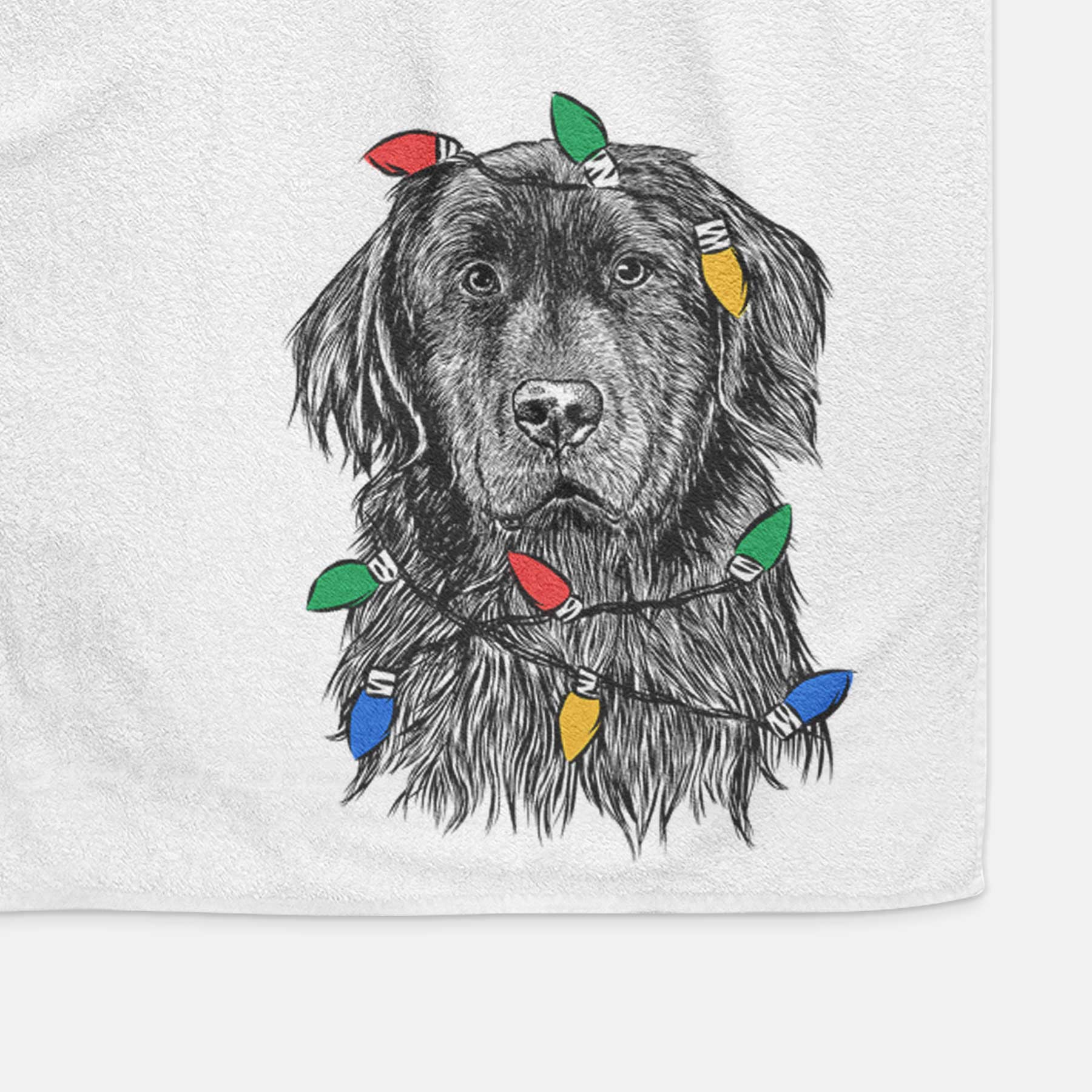 Jinx the Newfoundland Decorative Hand Towel