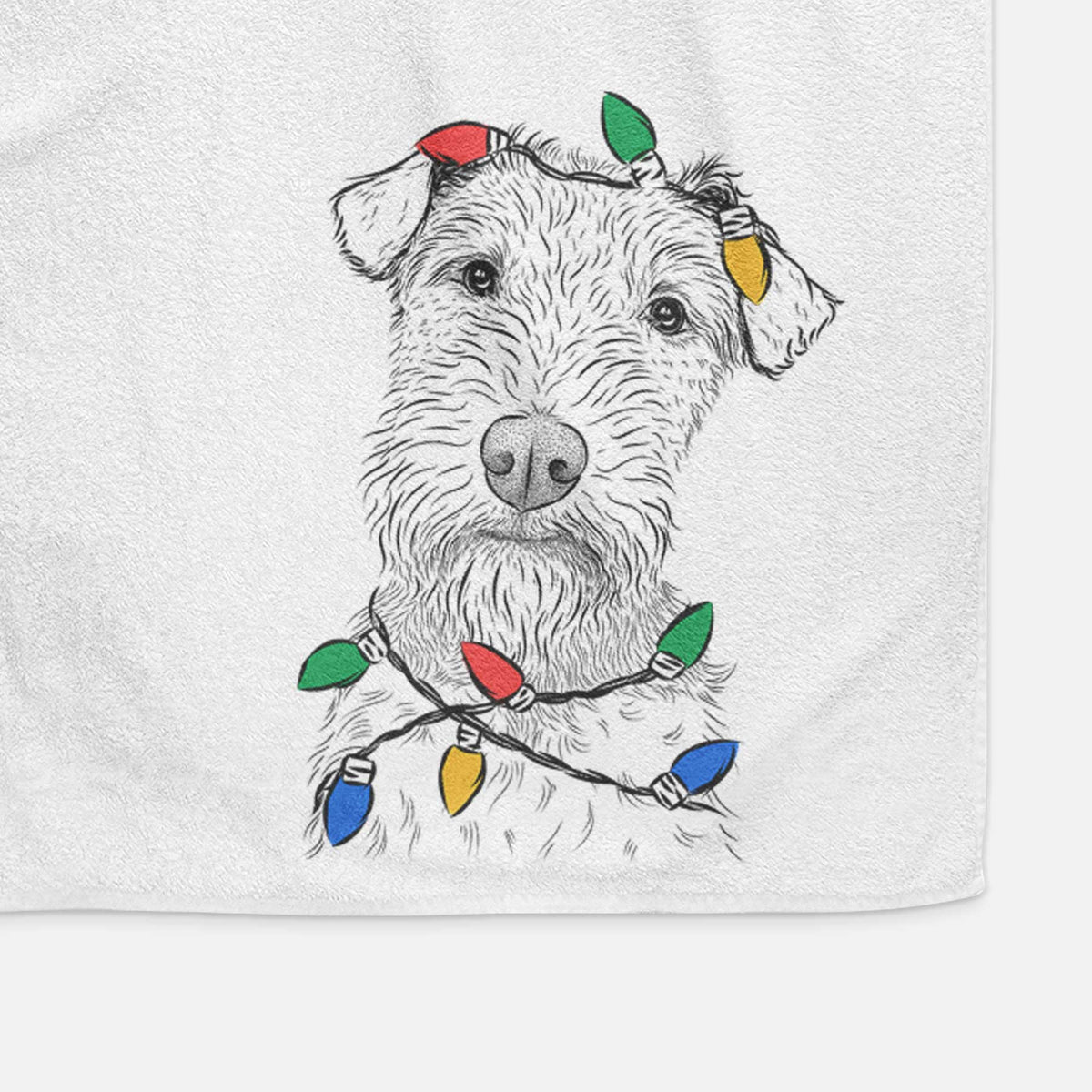 Kiara the Welsh Terrier Decorative Hand Towel