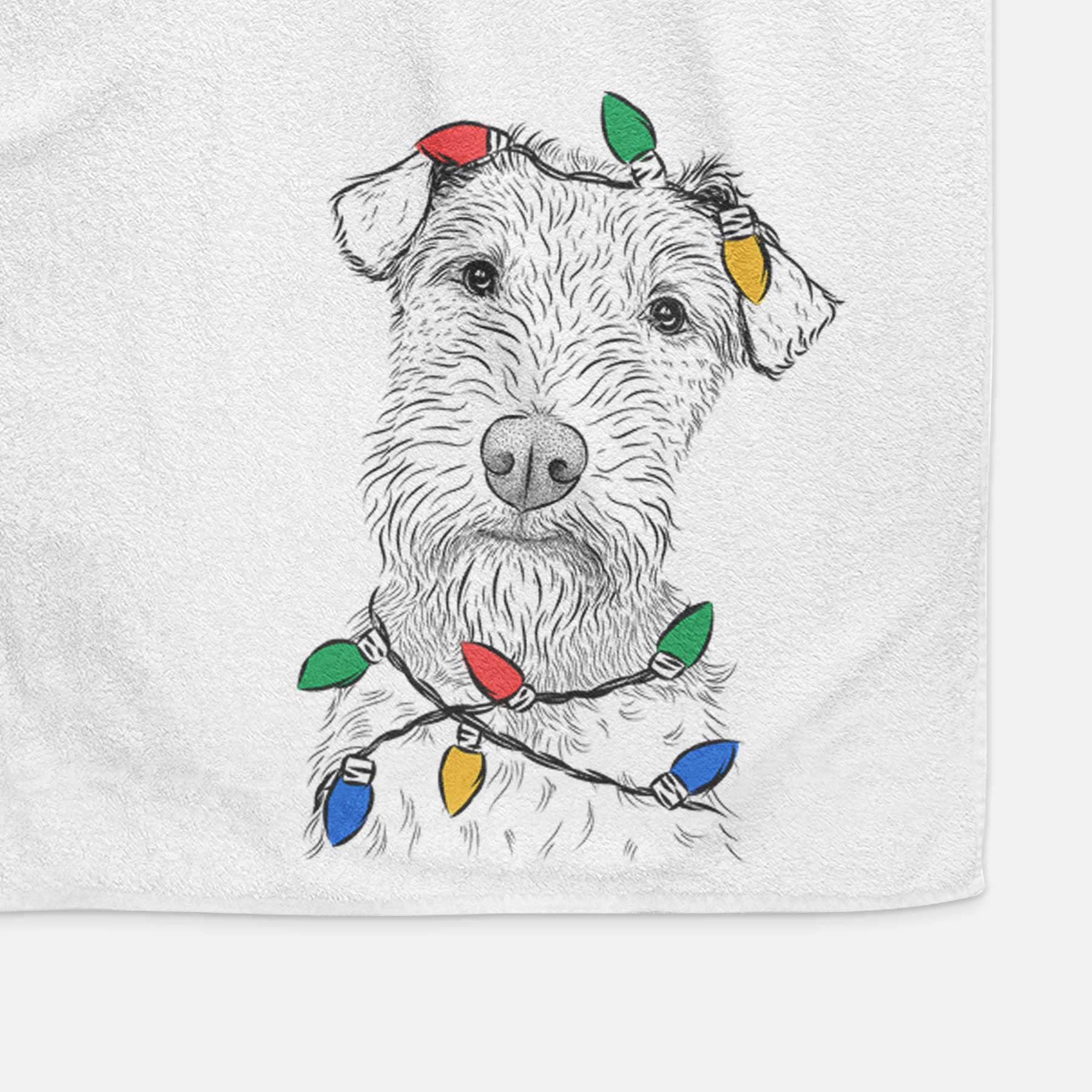 Kiara the Welsh Terrier Decorative Hand Towel