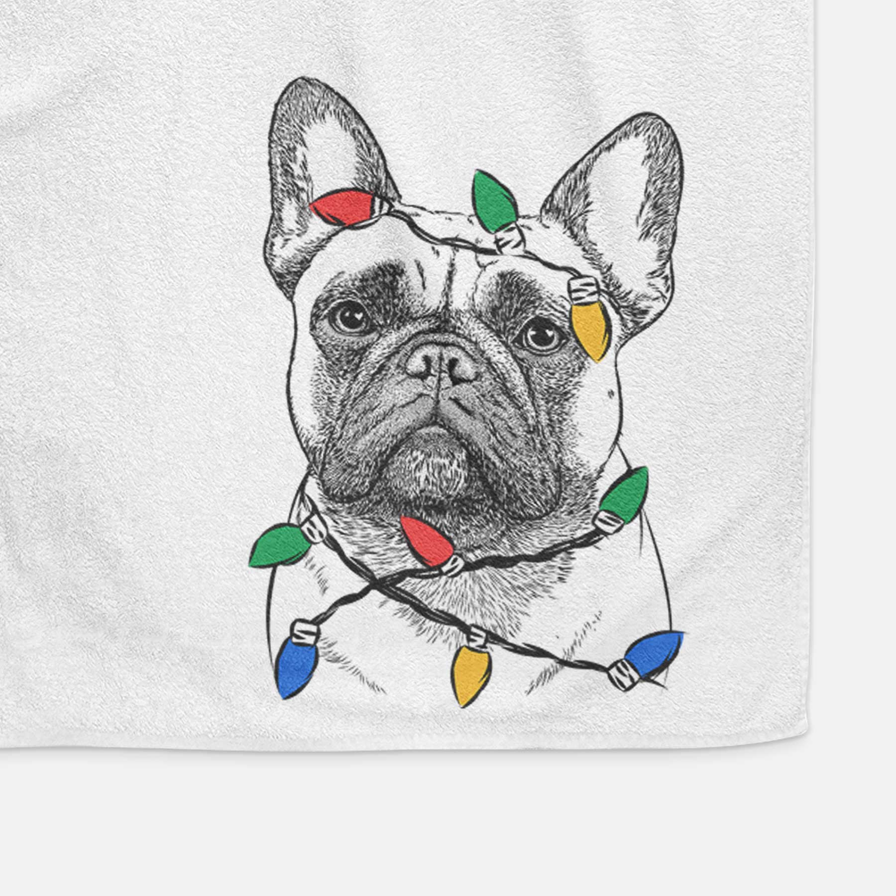 Kingsleigh the French Bulldog Decorative Hand Towel