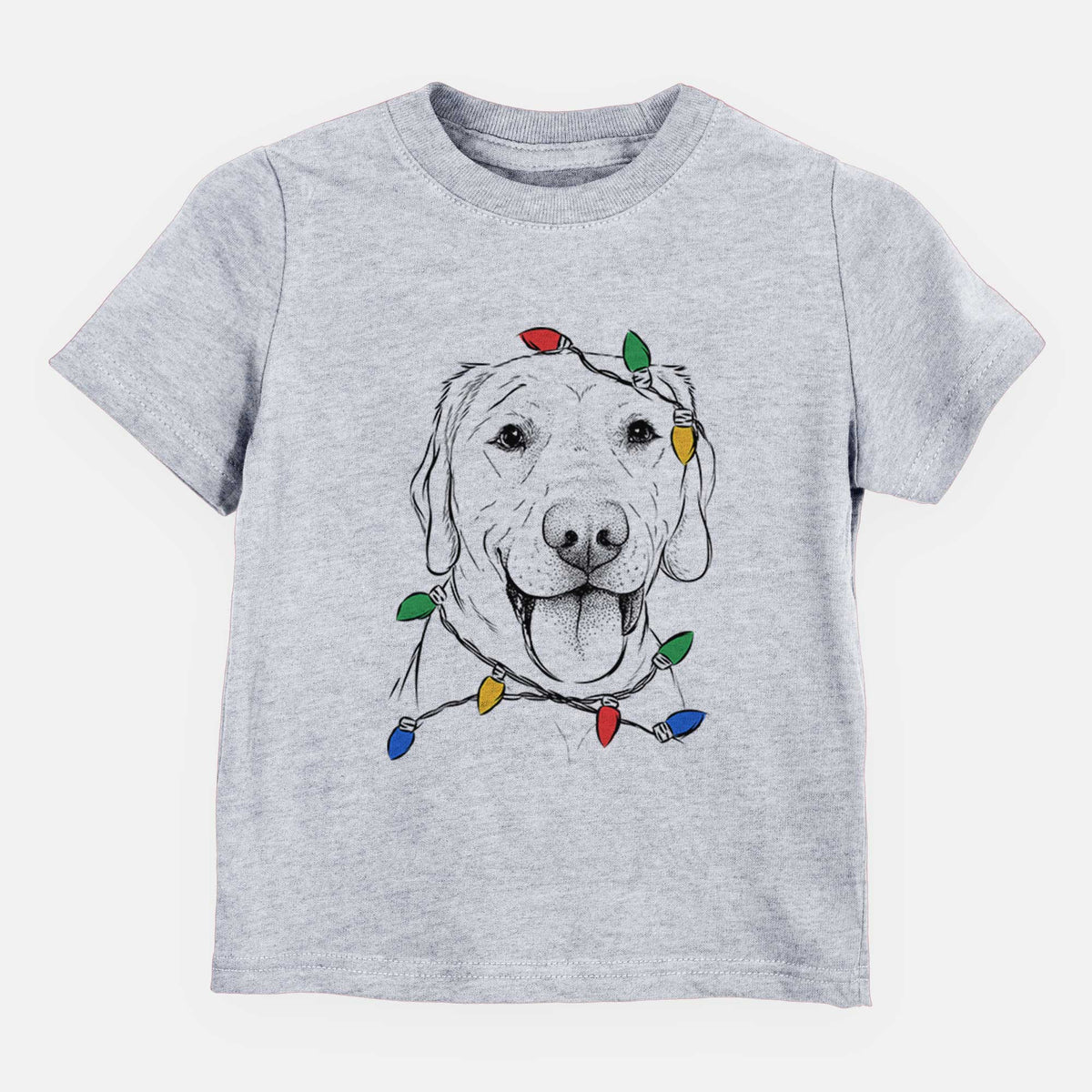 Christmas Lights Klay the Labrador Retriever - Kids/Youth/Toddler Shirt