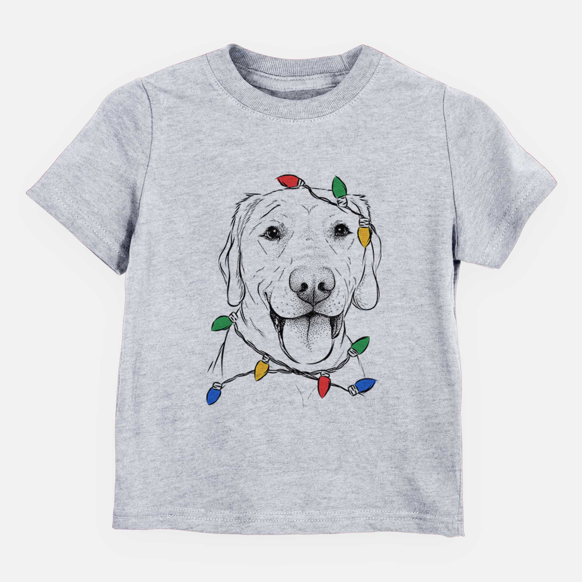 Christmas Lights Klay the Labrador Retriever - Kids/Youth/Toddler Shirt