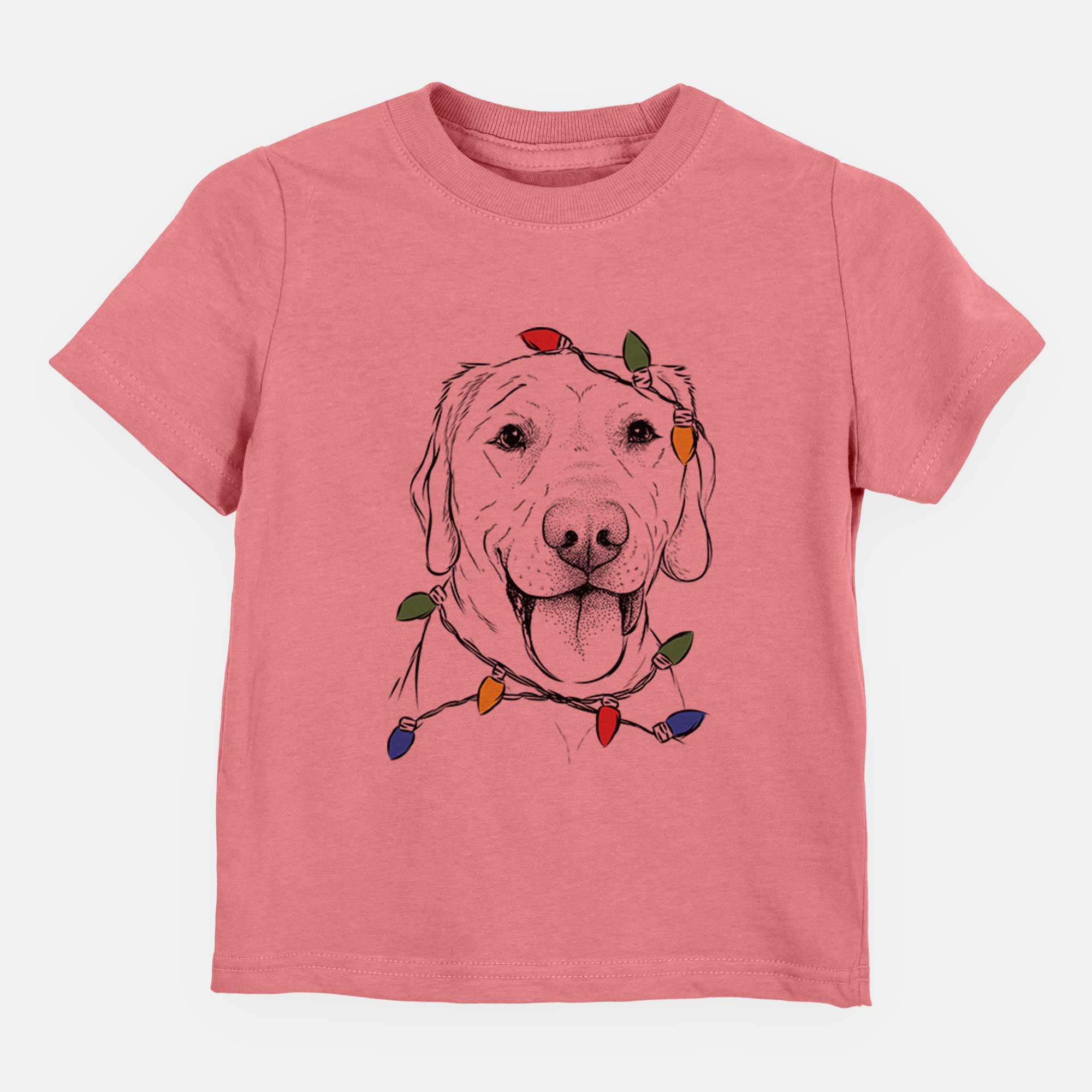 Christmas Lights Klay the Labrador Retriever - Kids/Youth/Toddler Shirt