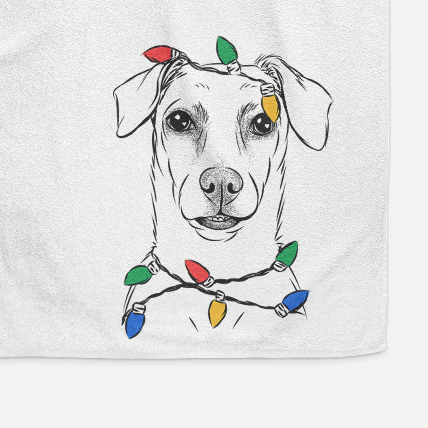 Koa the Jack Russell Terrier Decorative Hand Towel