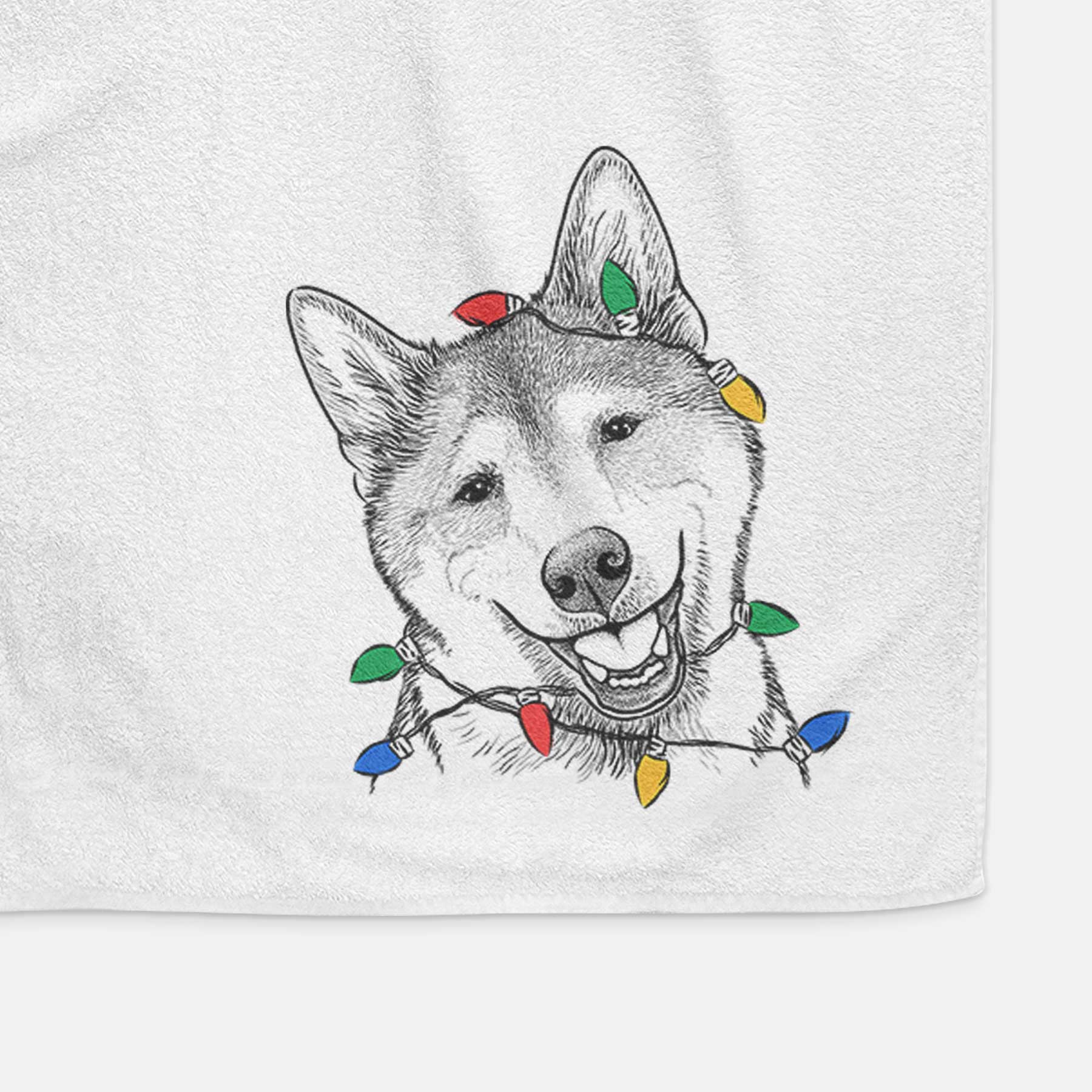 Koby the Shiba Inu Decorative Hand Towel