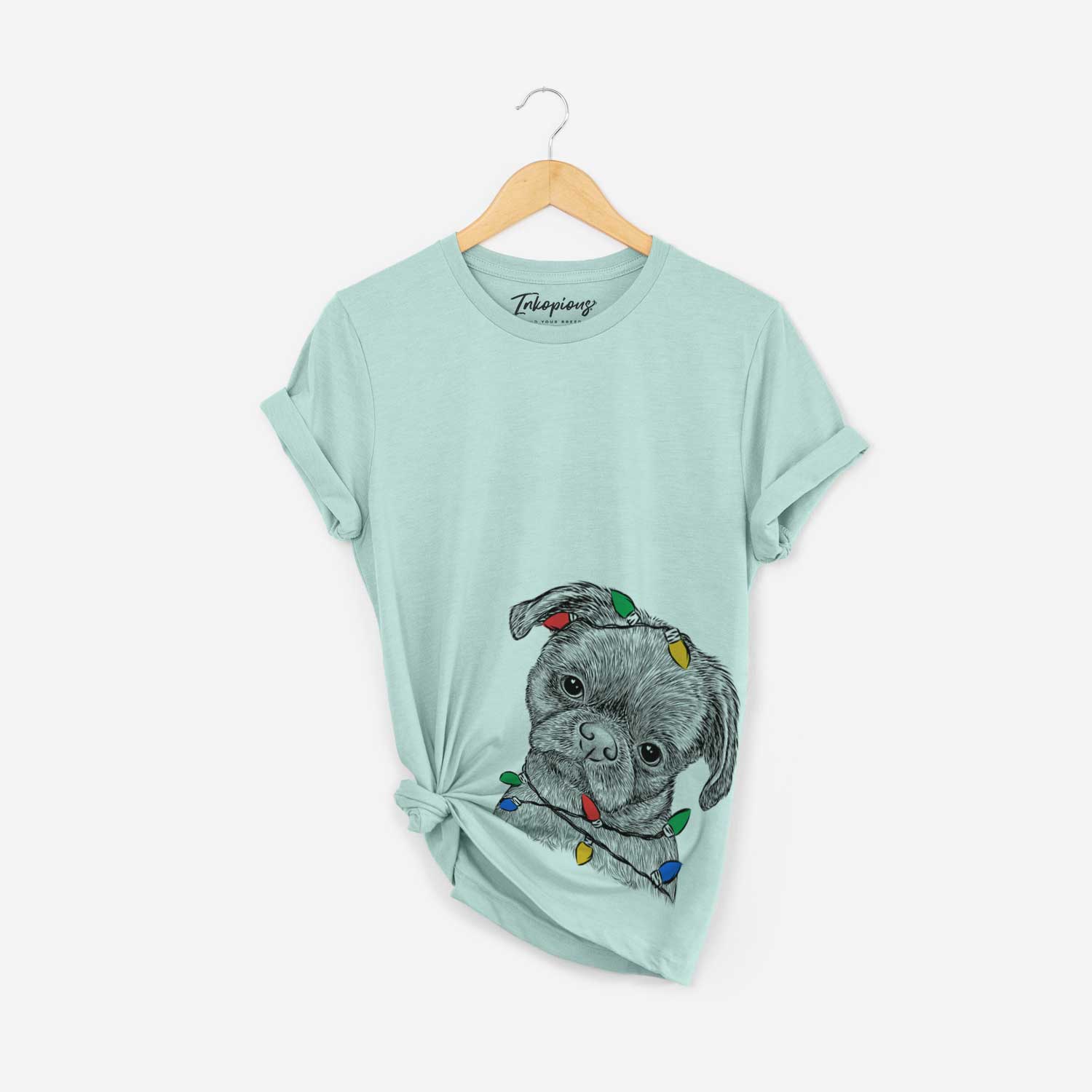 Christmas Lights Koko the Shih Tzu - Unisex Crewneck