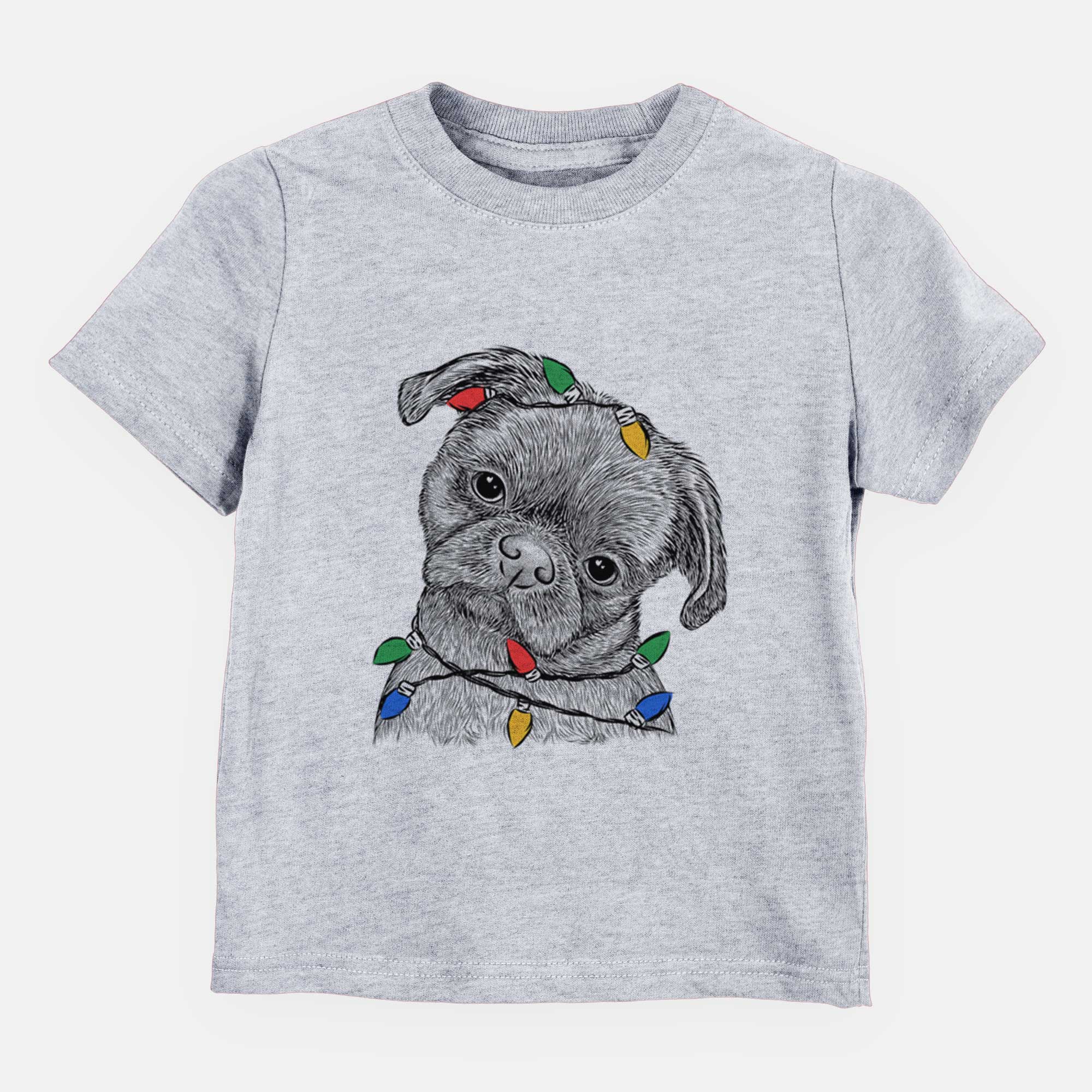 Christmas Lights Koko the Shih Tzu - Kids/Youth/Toddler Shirt