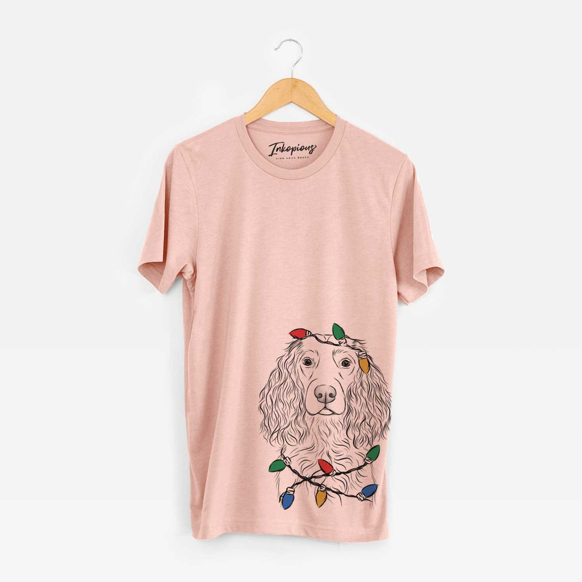 Christmas Lights Landry the Boykin Spaniel - Unisex Crewneck