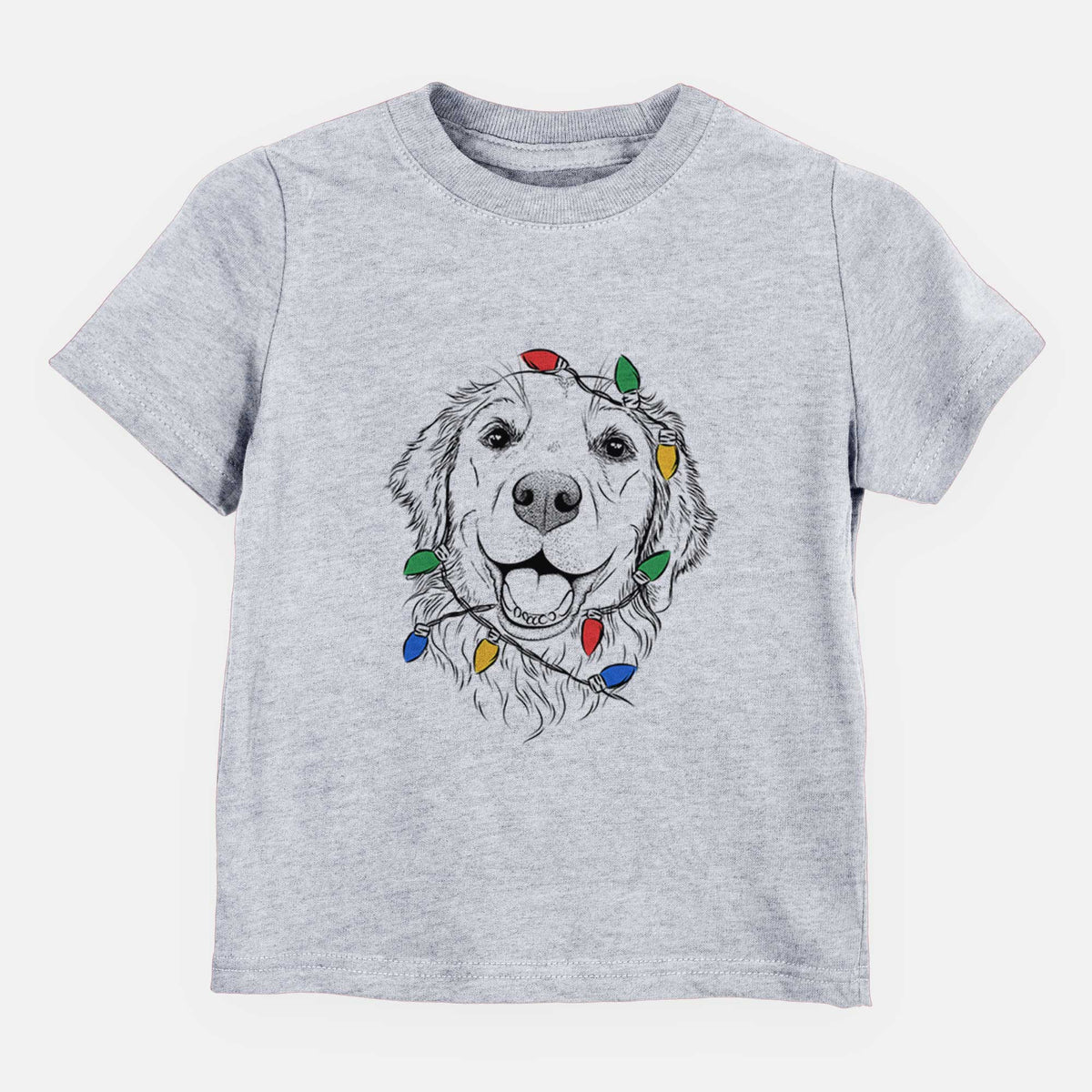 Christmas Lights Legend the Golden Retriever - Kids/Youth/Toddler Shirt