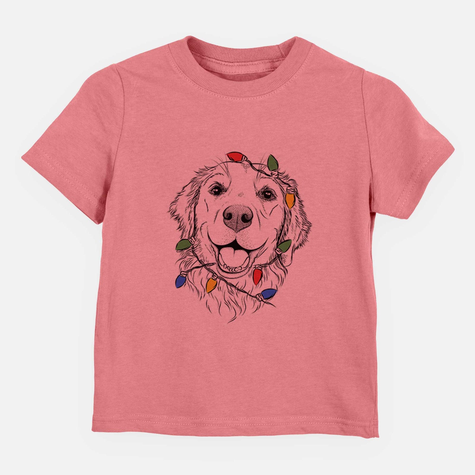 Christmas Lights Legend the Golden Retriever - Kids/Youth/Toddler Shirt