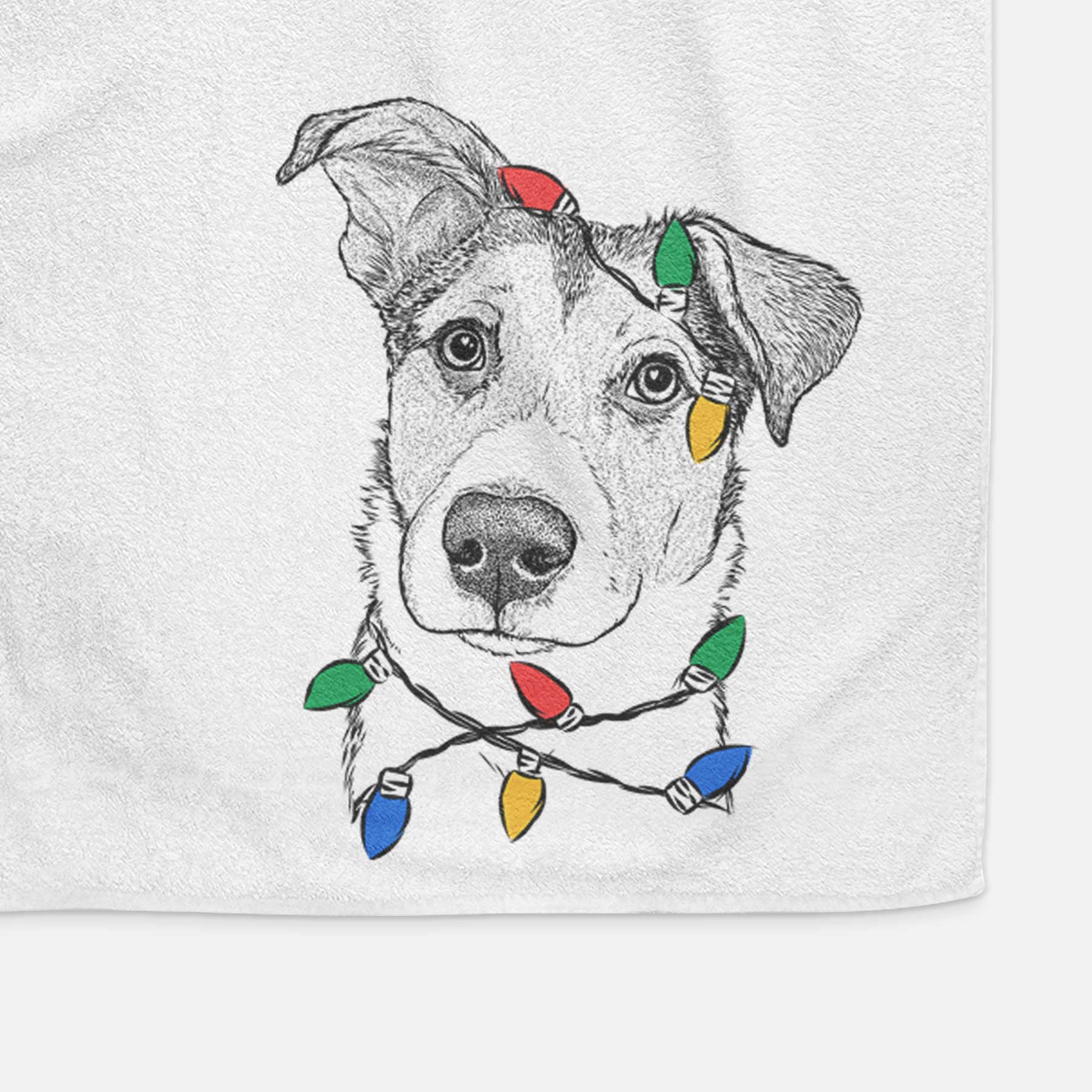 Leia the Mixed Breed Decorative Hand Towel