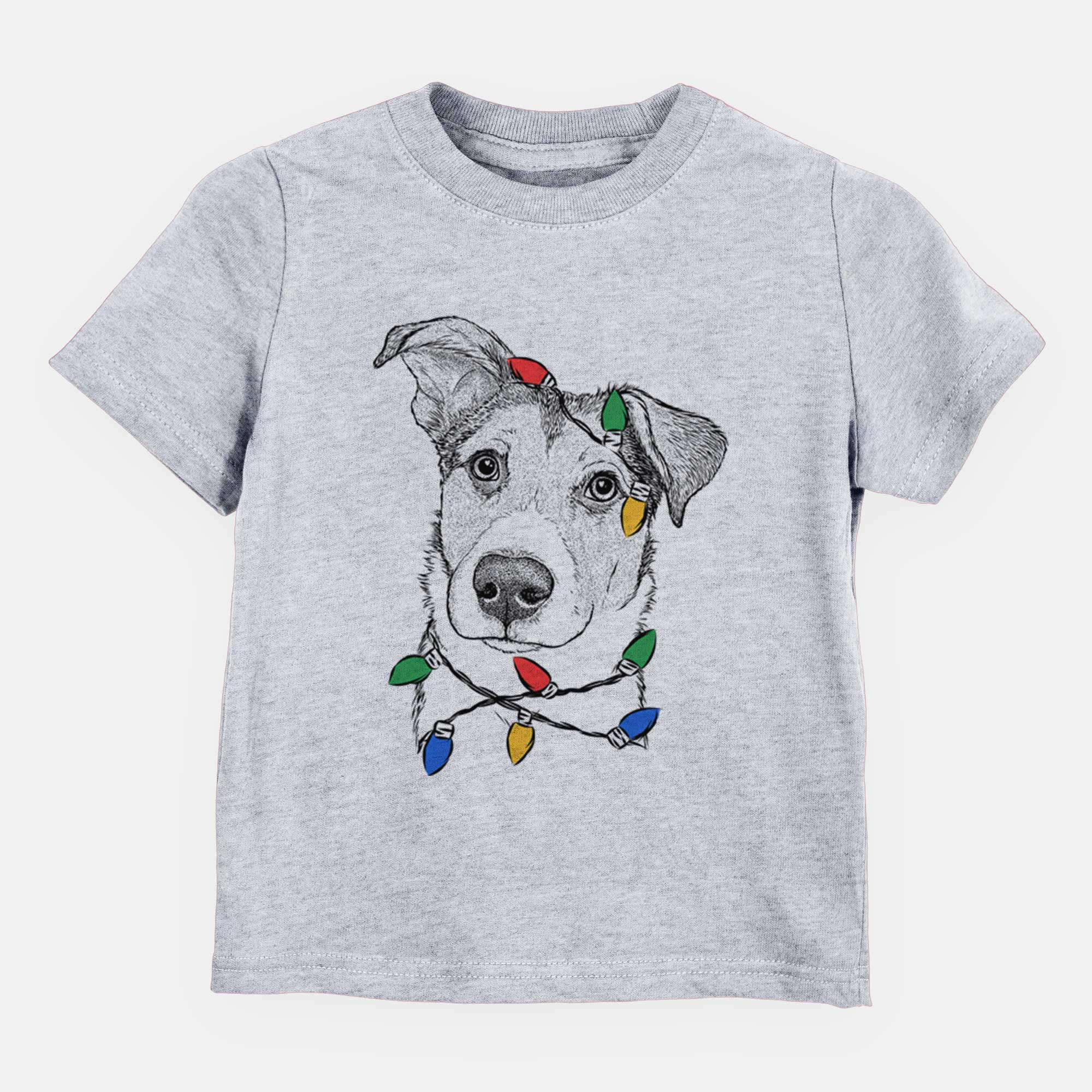 Christmas Lights Leia the Mixed Breed - Kids/Youth/Toddler Shirt