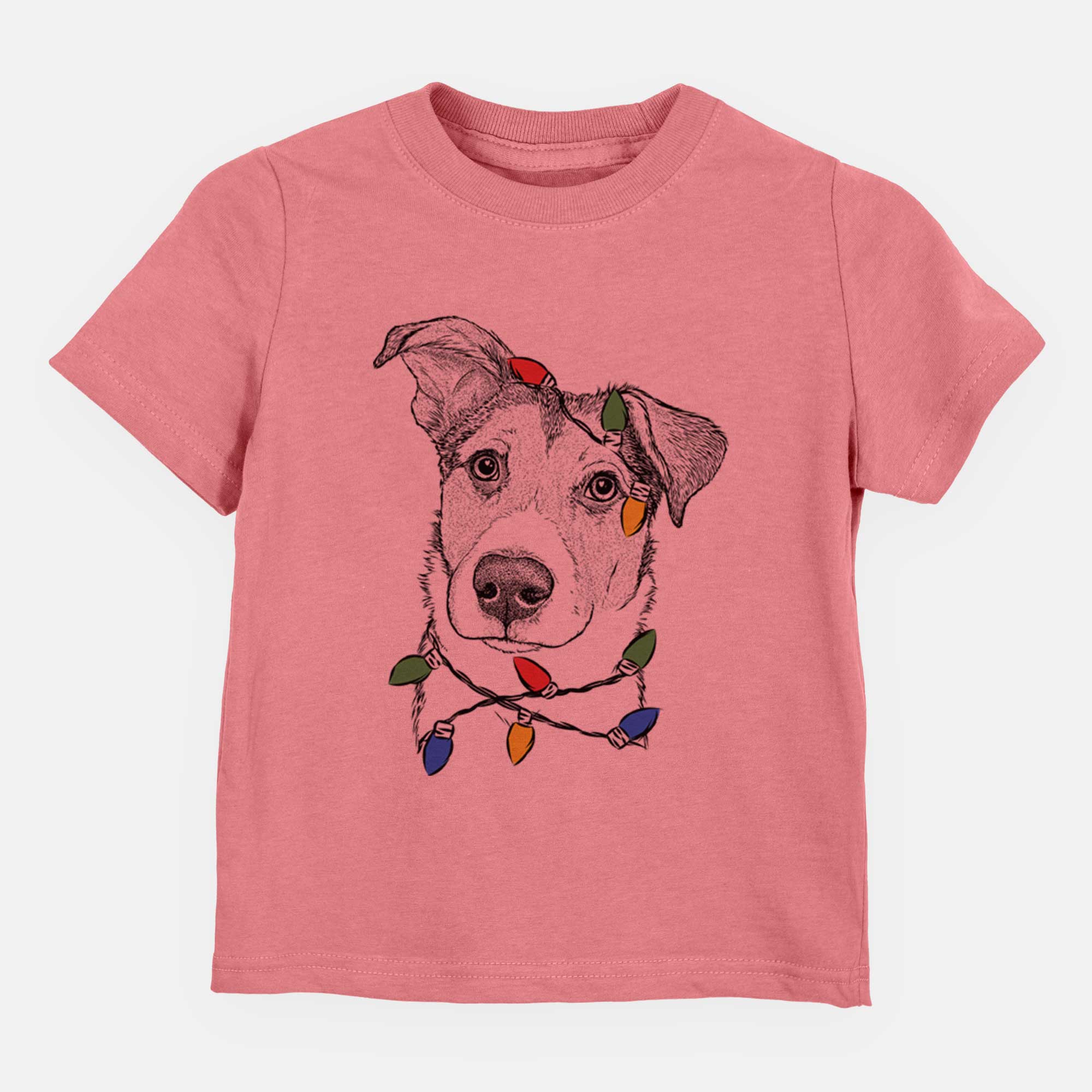 Christmas Lights Leia the Mixed Breed - Kids/Youth/Toddler Shirt