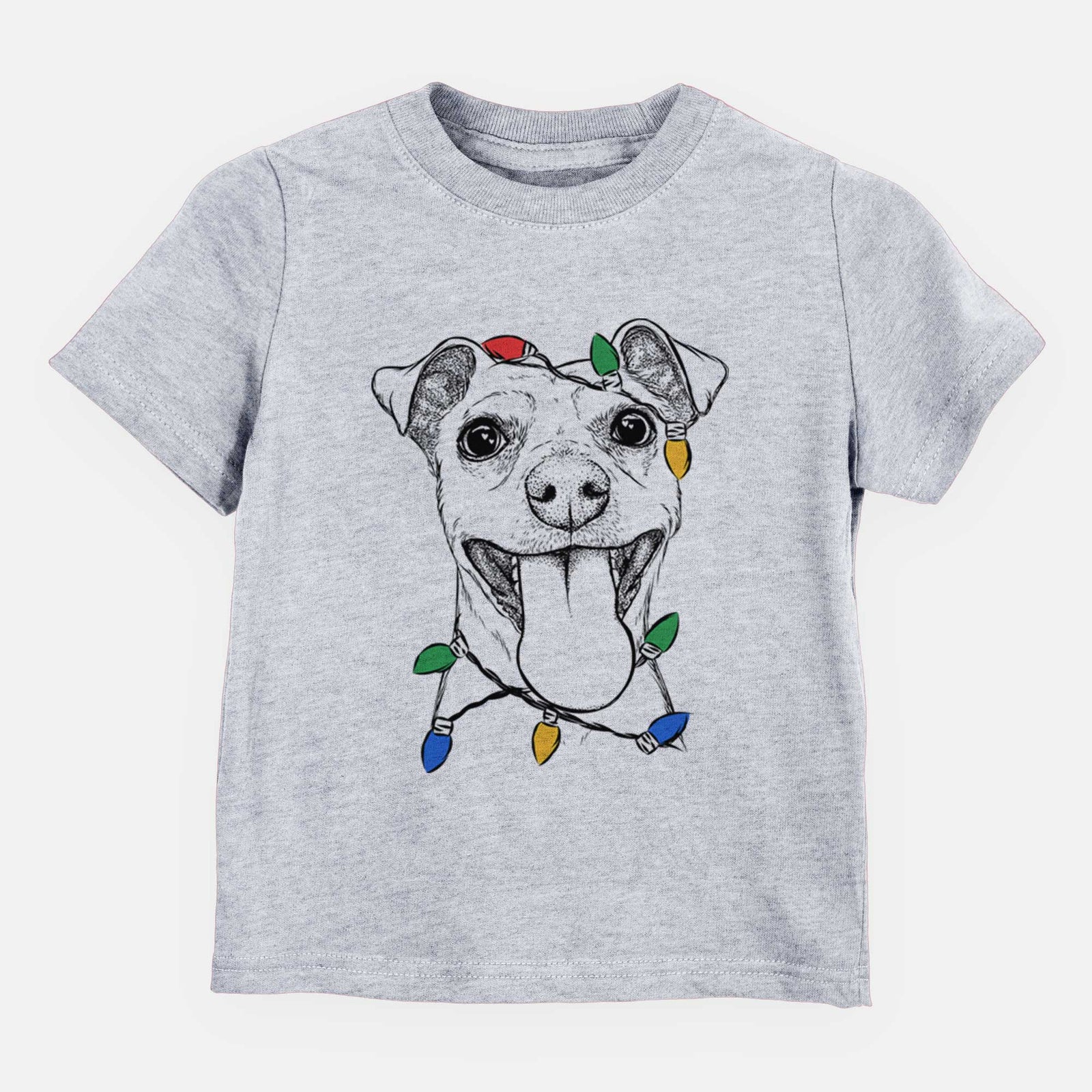 Christmas Lights Lemmie the Mixed Breed - Kids/Youth/Toddler Shirt