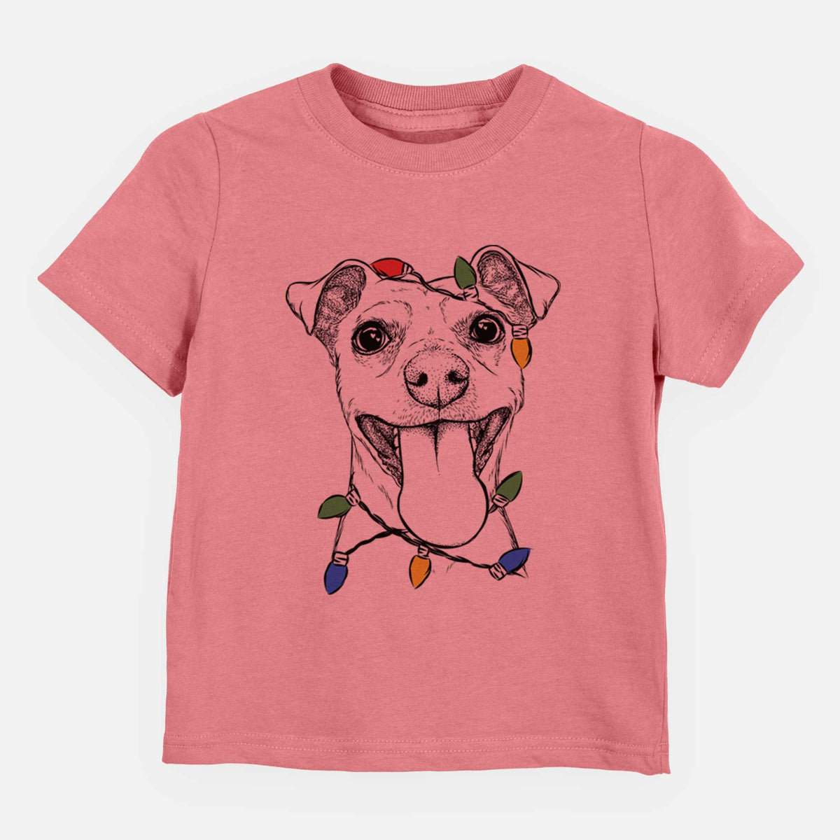 Christmas Lights Lemmie the Mixed Breed - Kids/Youth/Toddler Shirt