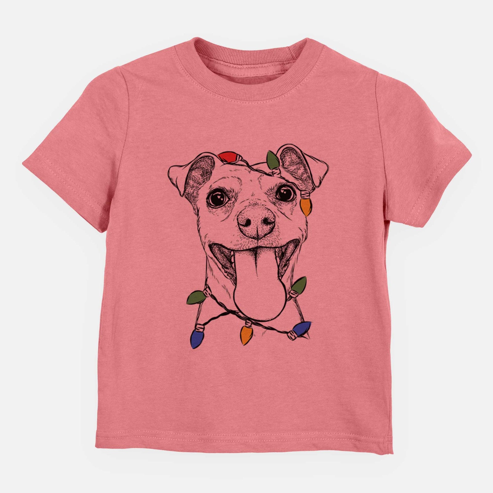 Christmas Lights Lemmie the Mixed Breed - Kids/Youth/Toddler Shirt