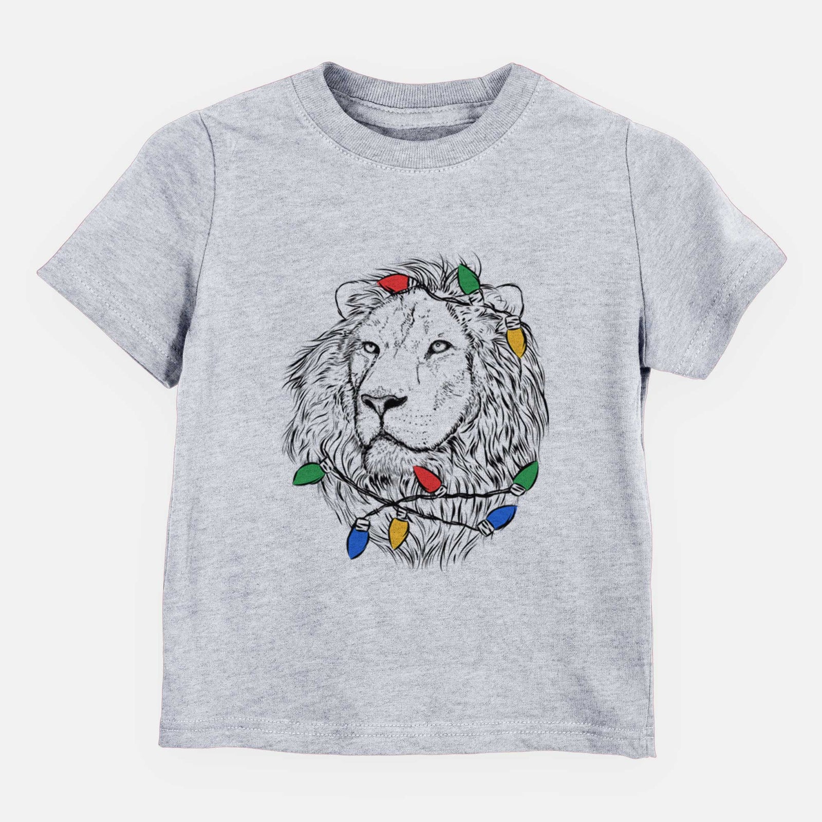 Christmas Lights Lenny the Lion - Kids/Youth/Toddler Shirt