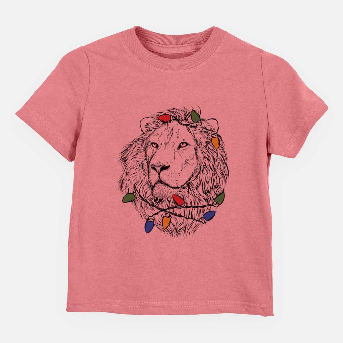 Christmas Lights Lenny the Lion - Kids/Youth/Toddler Shirt