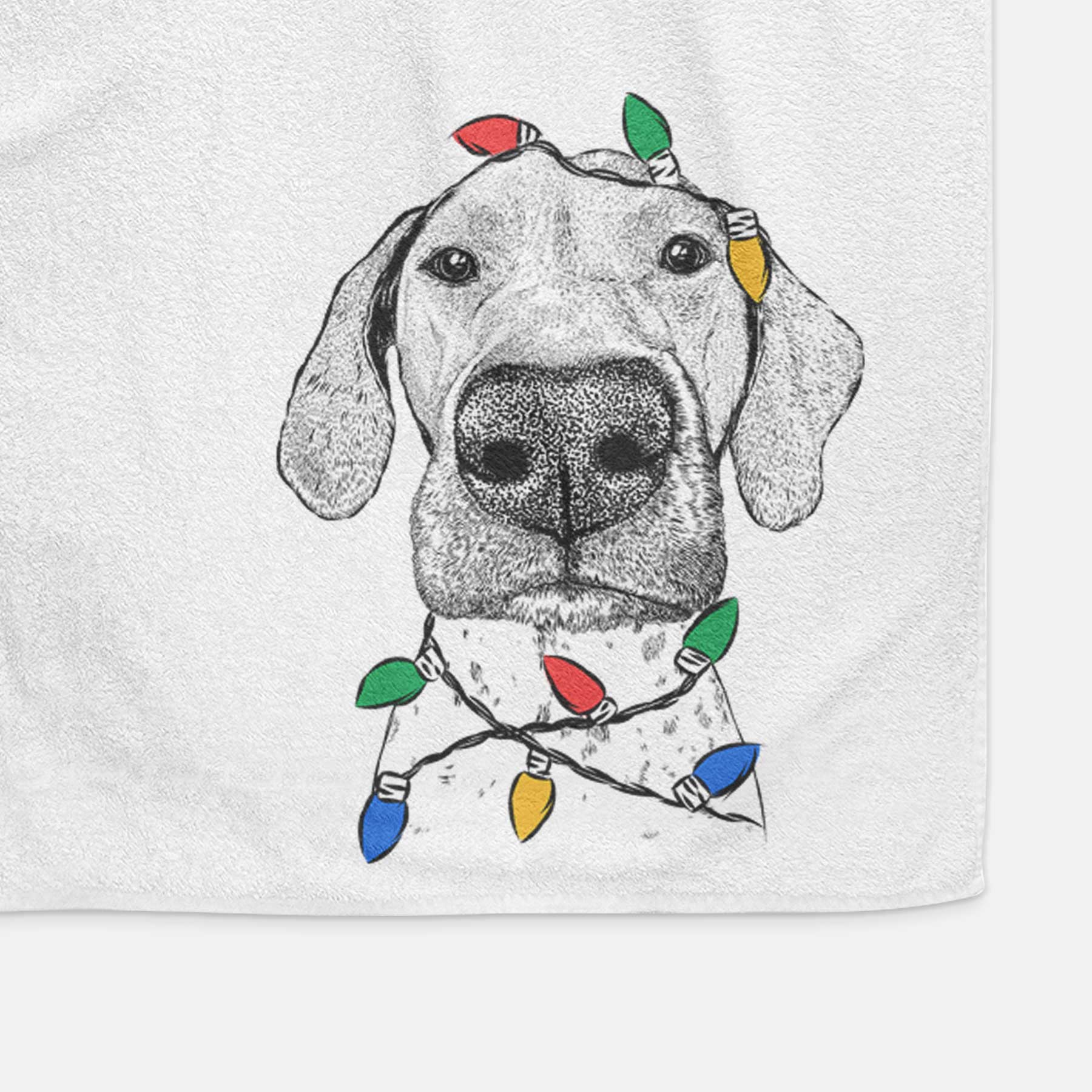 Leroy the German Shorthaired Pointer Decorative Hand Towel