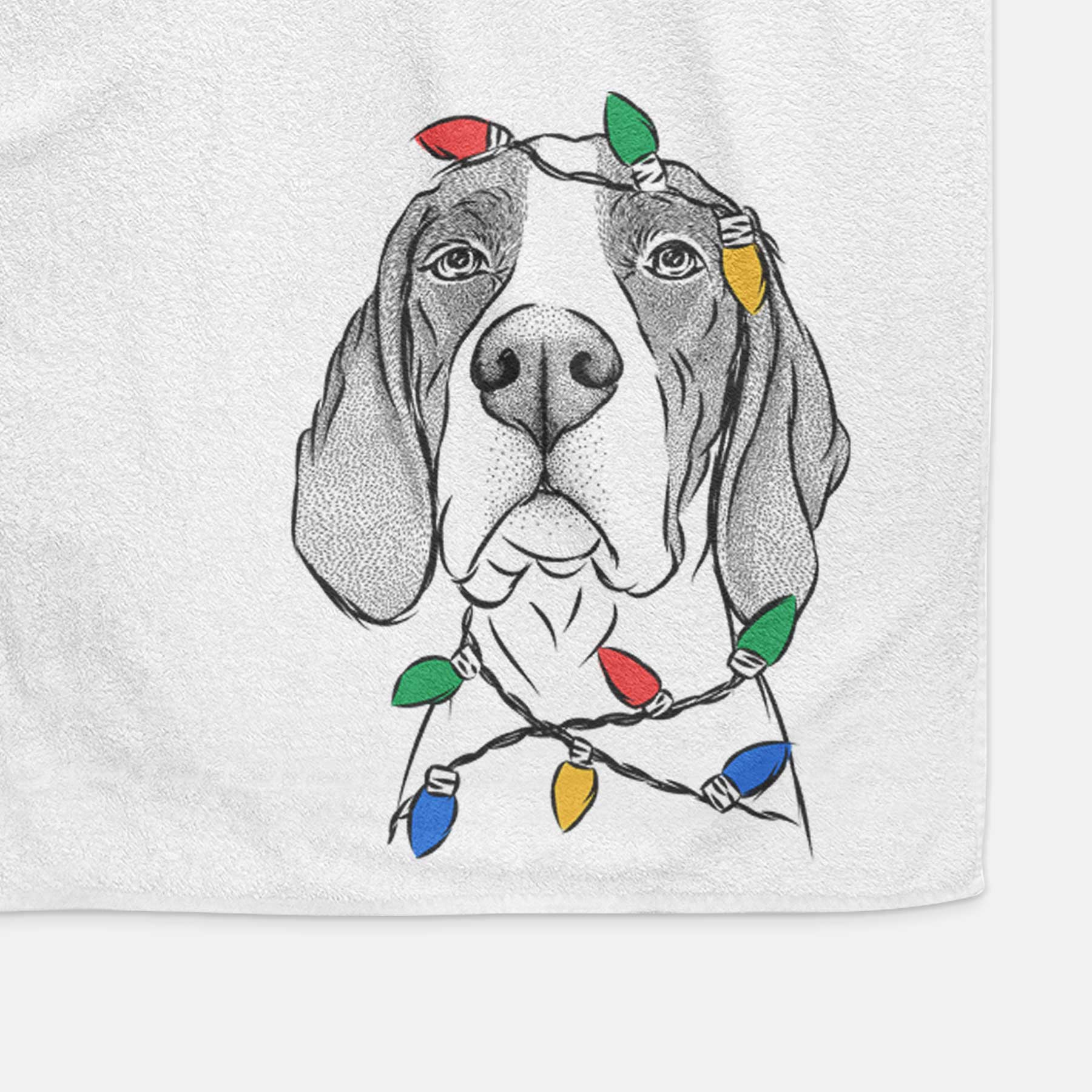 Liam the English Pointer Decorative Hand Towel