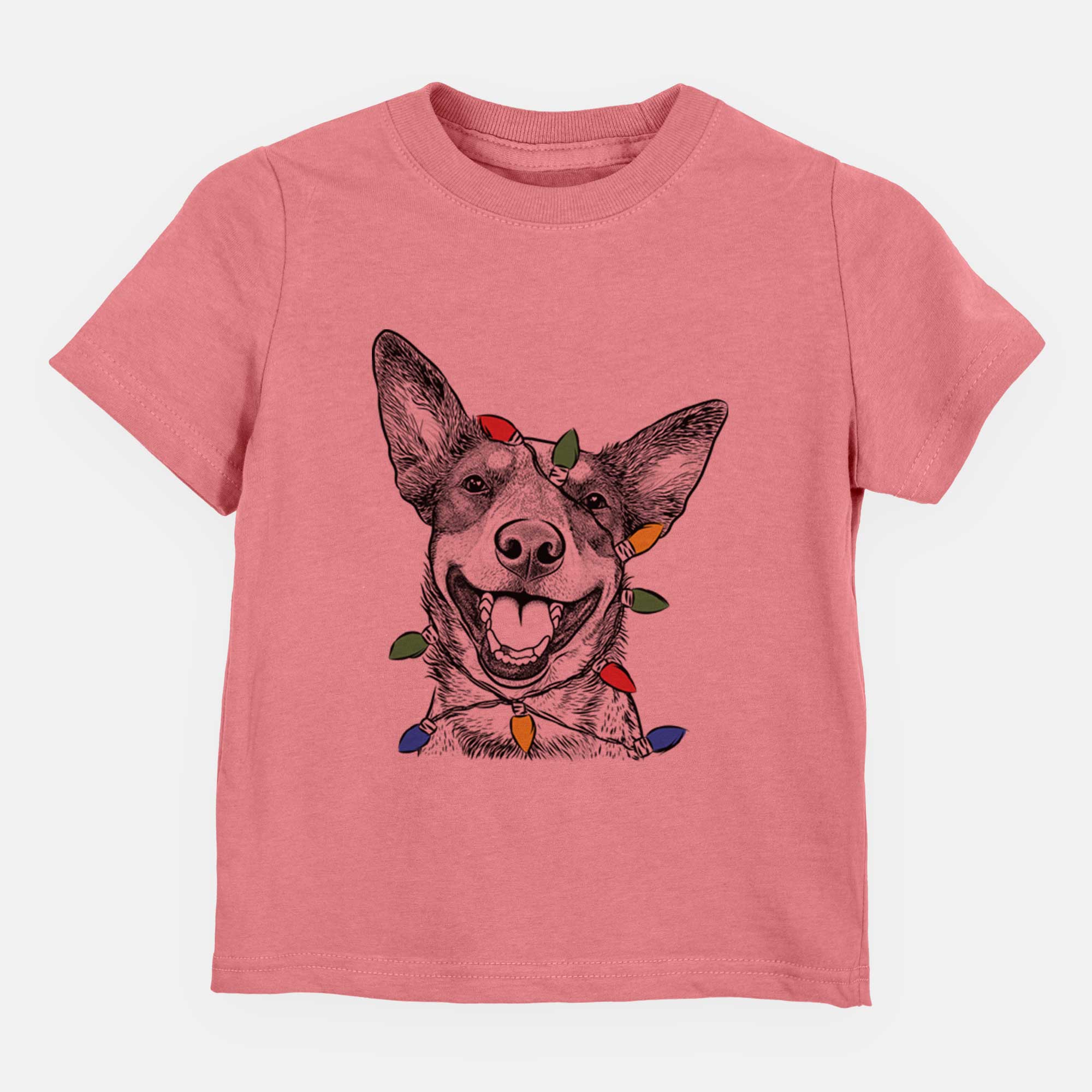 Christmas Lights Lily the Australian Cattle Dog - Kids/Youth/Toddler Shirt