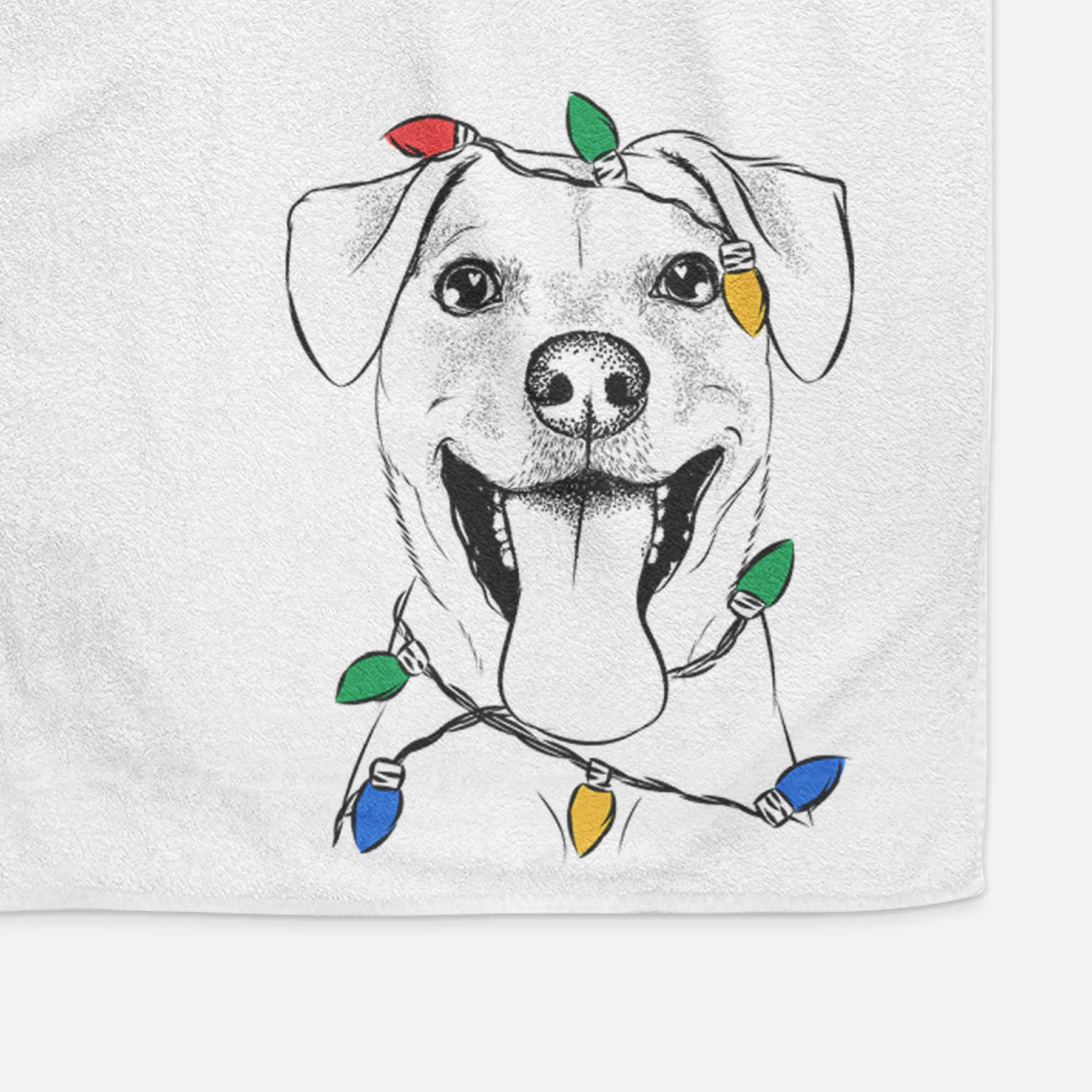 Lily Estelle the Mixed Breed Decorative Hand Towel