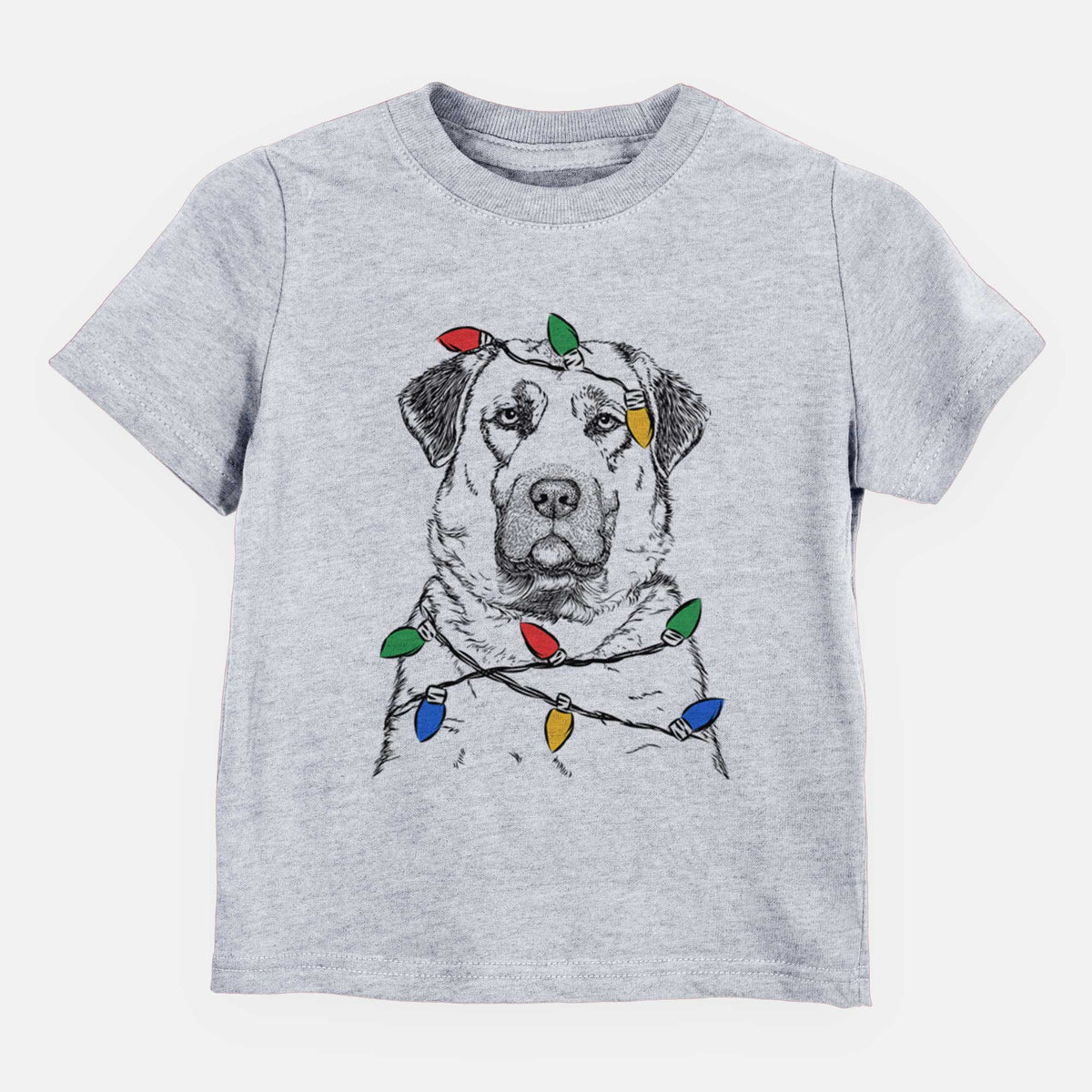 Christmas Lights Loca the Anatolian Shepherd - Kids/Youth/Toddler Shirt