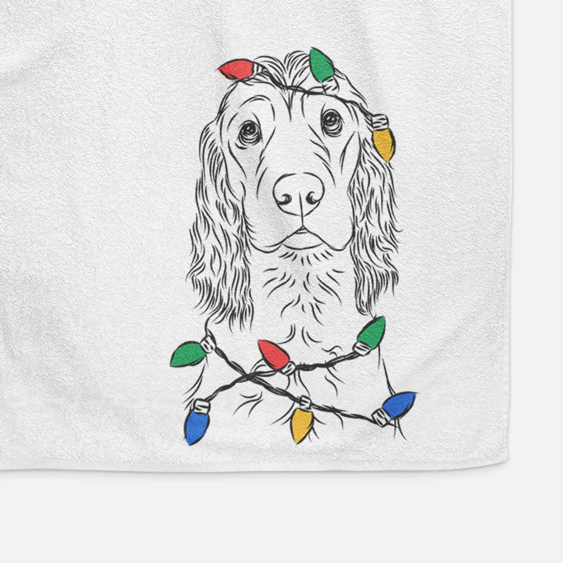 Logan the Cocker Spaniel Decorative Hand Towel