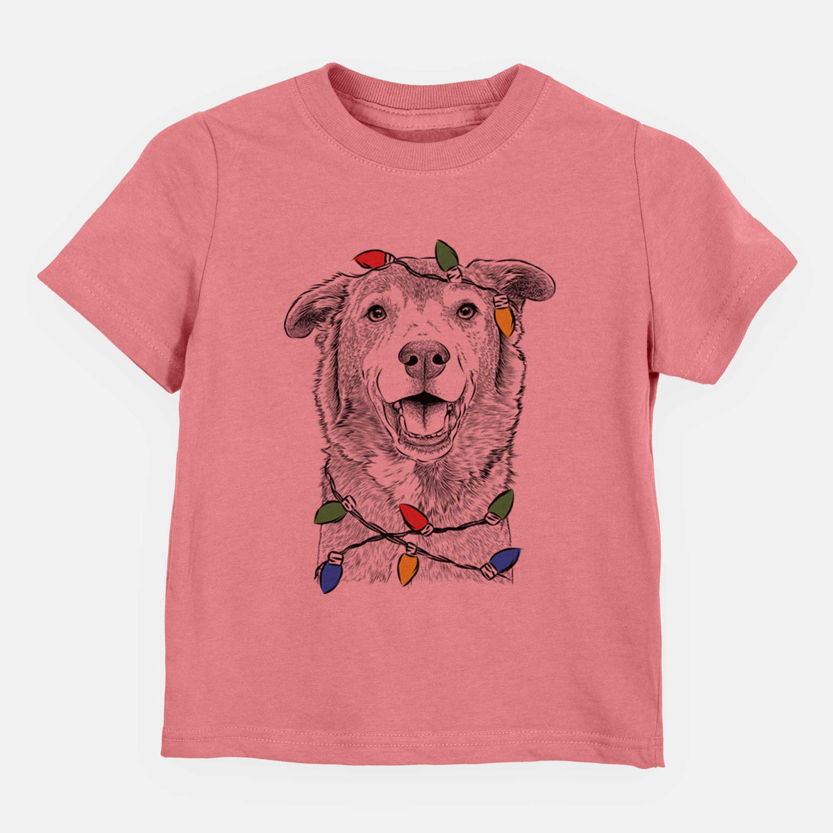 Christmas Lights Logan the Rescue Mutt - Kids/Youth/Toddler Shirt